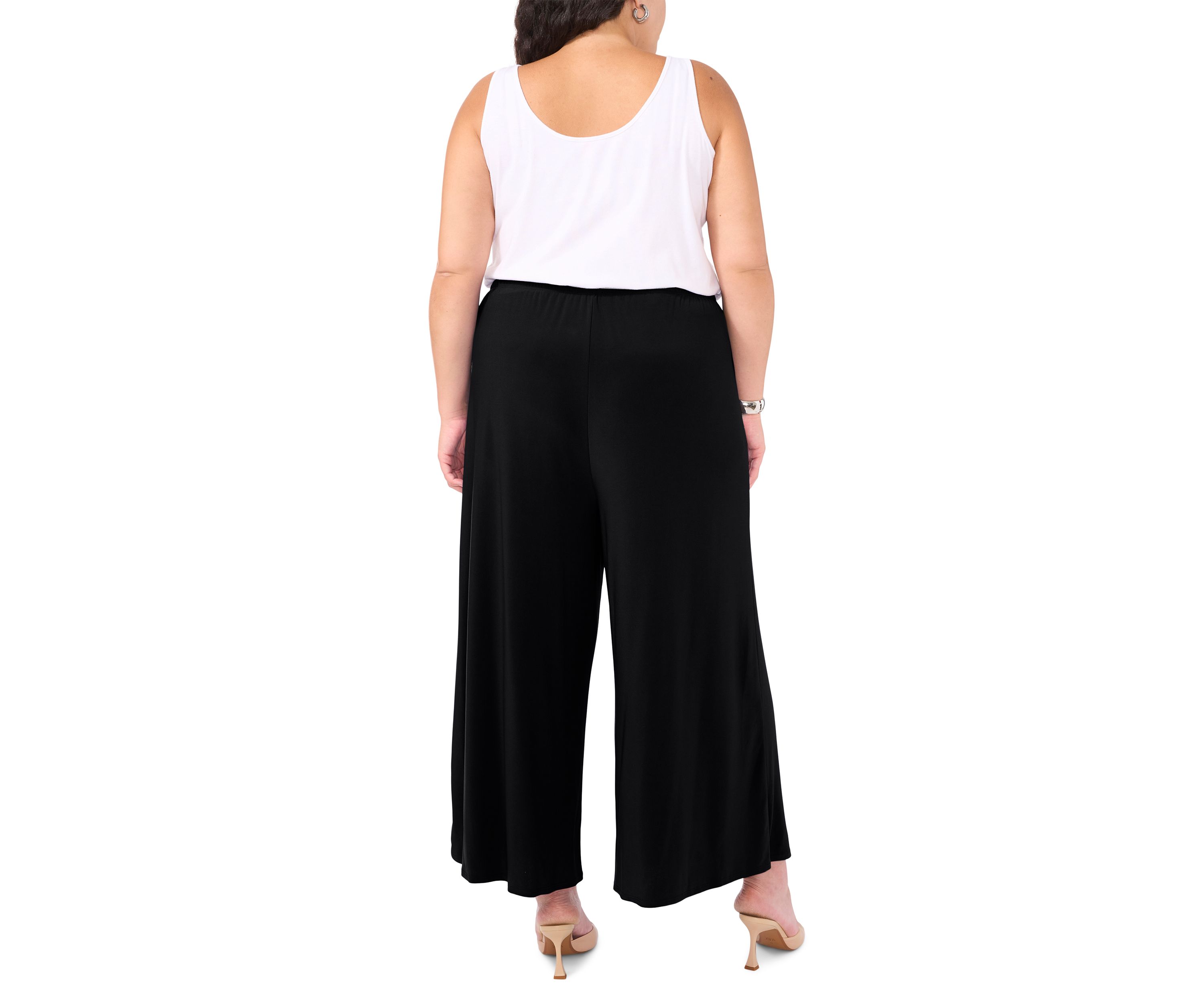 Plus Size Wide Leg Pants