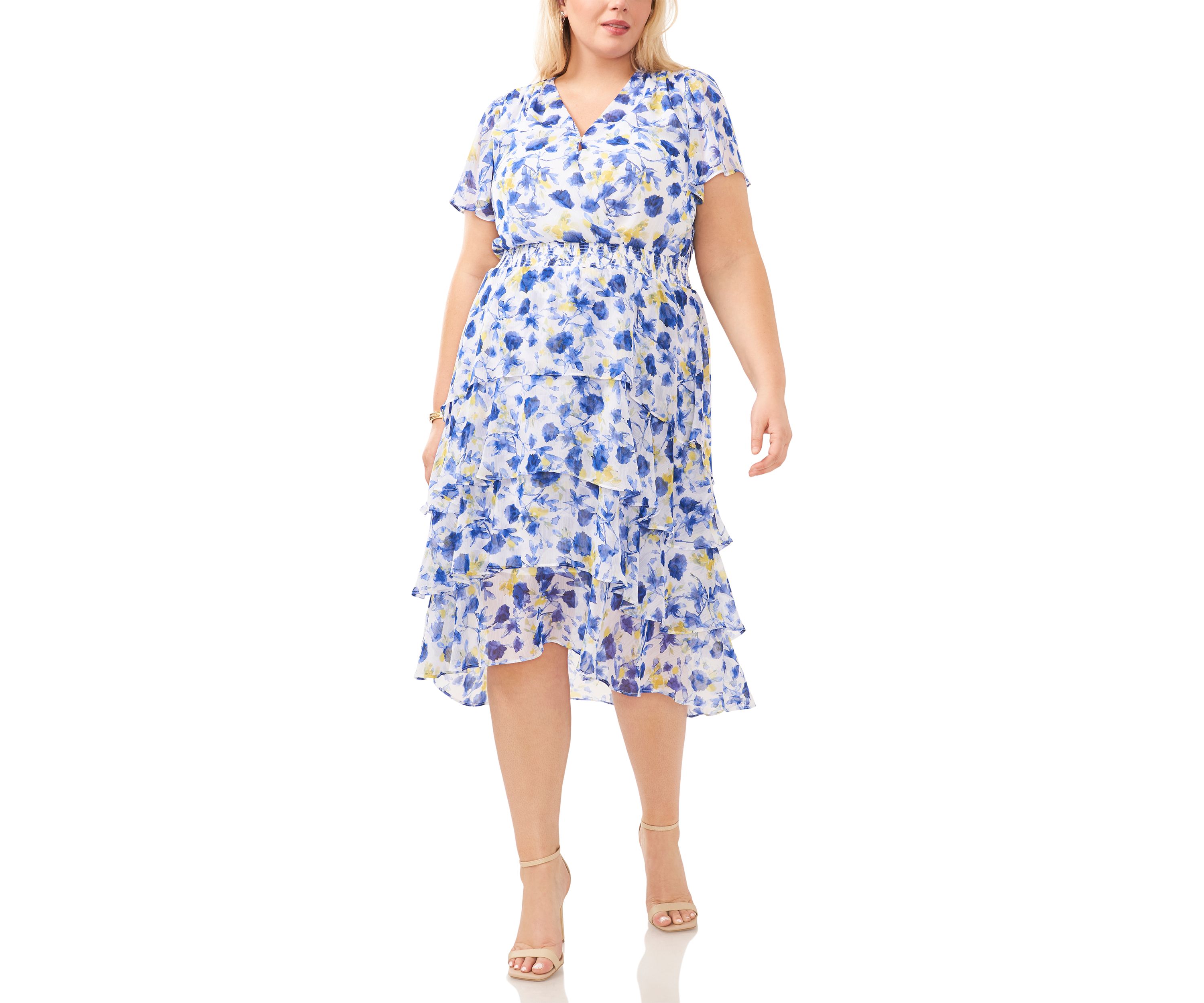 Plus Size 4 Tier Layered Dress
