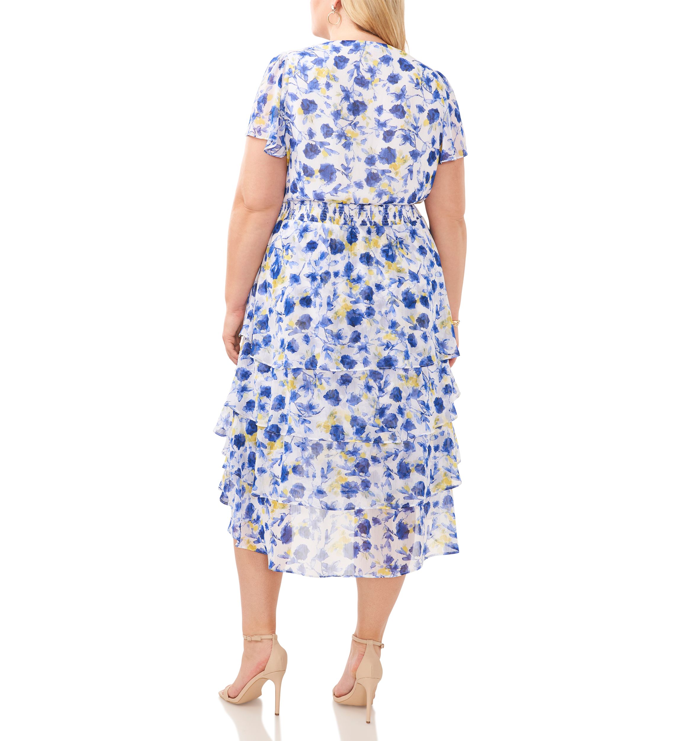 Plus Size 4 Tier Layered Dress