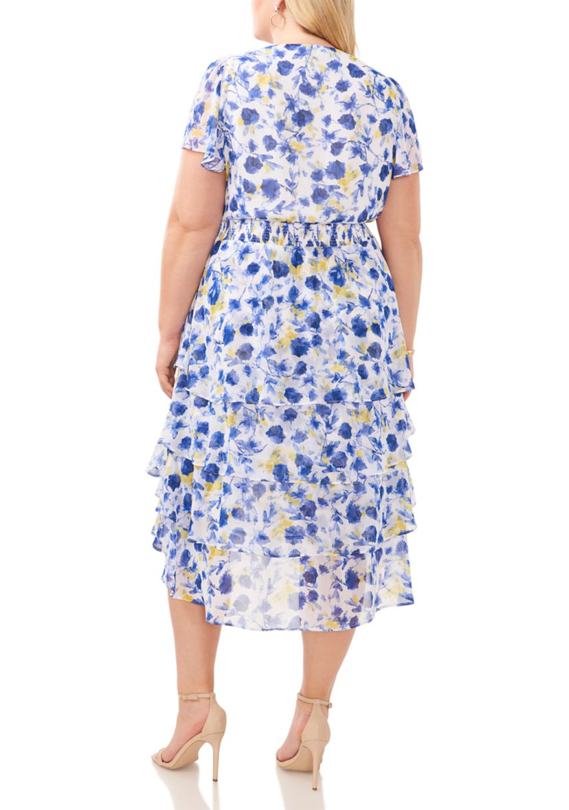 Plus Size 4 Tier Layered Dress