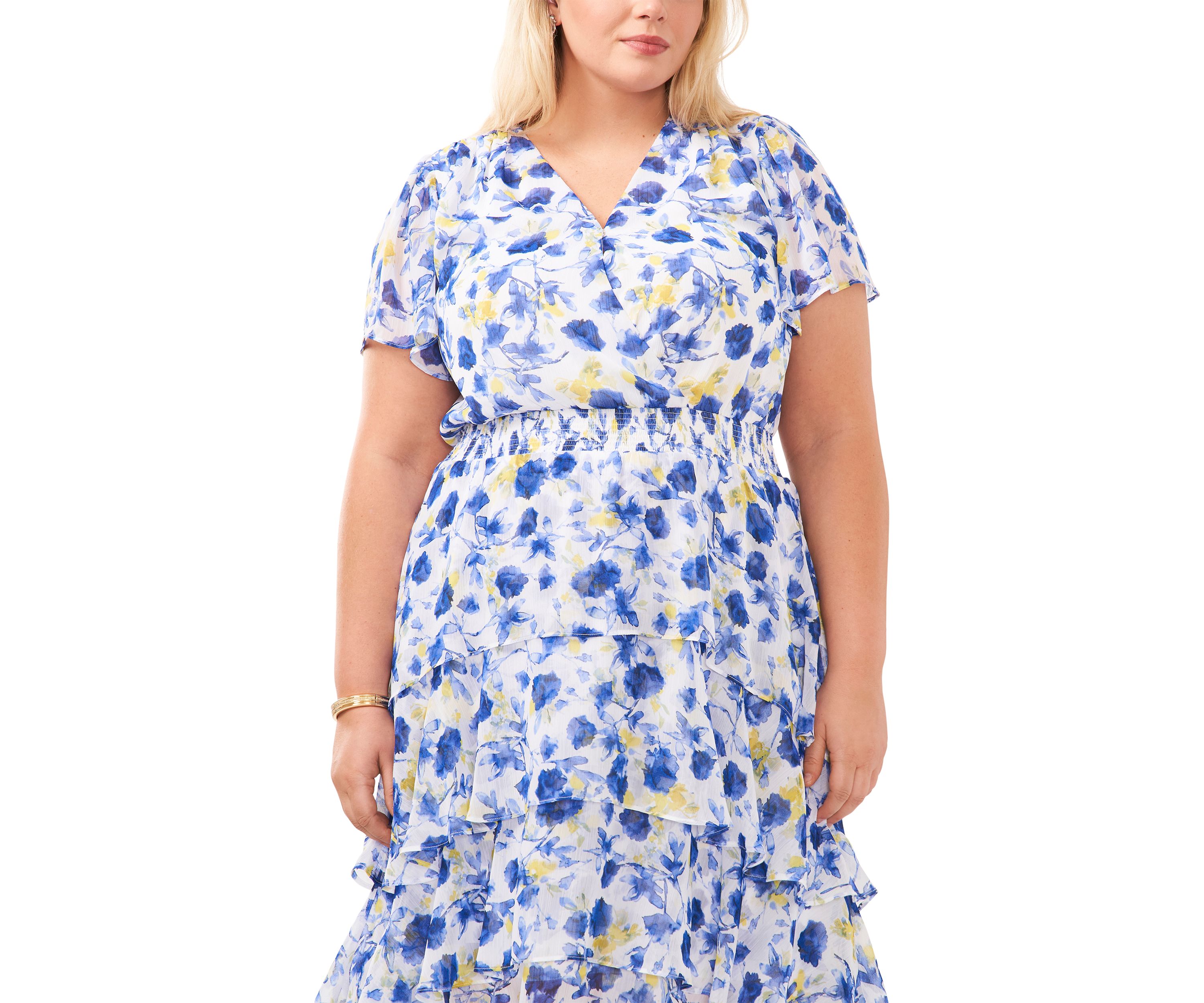 Plus Size 4 Tier Layered Dress
