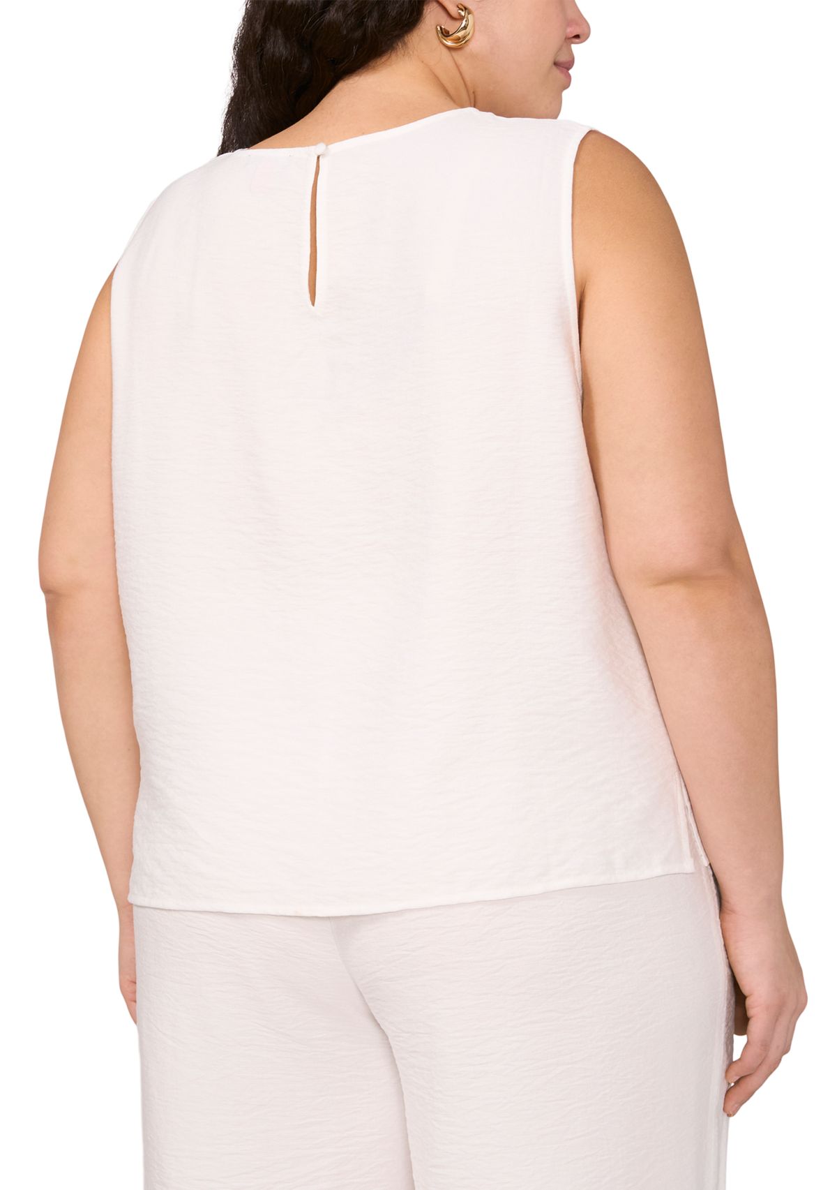 Plus Size Cropped Blouse