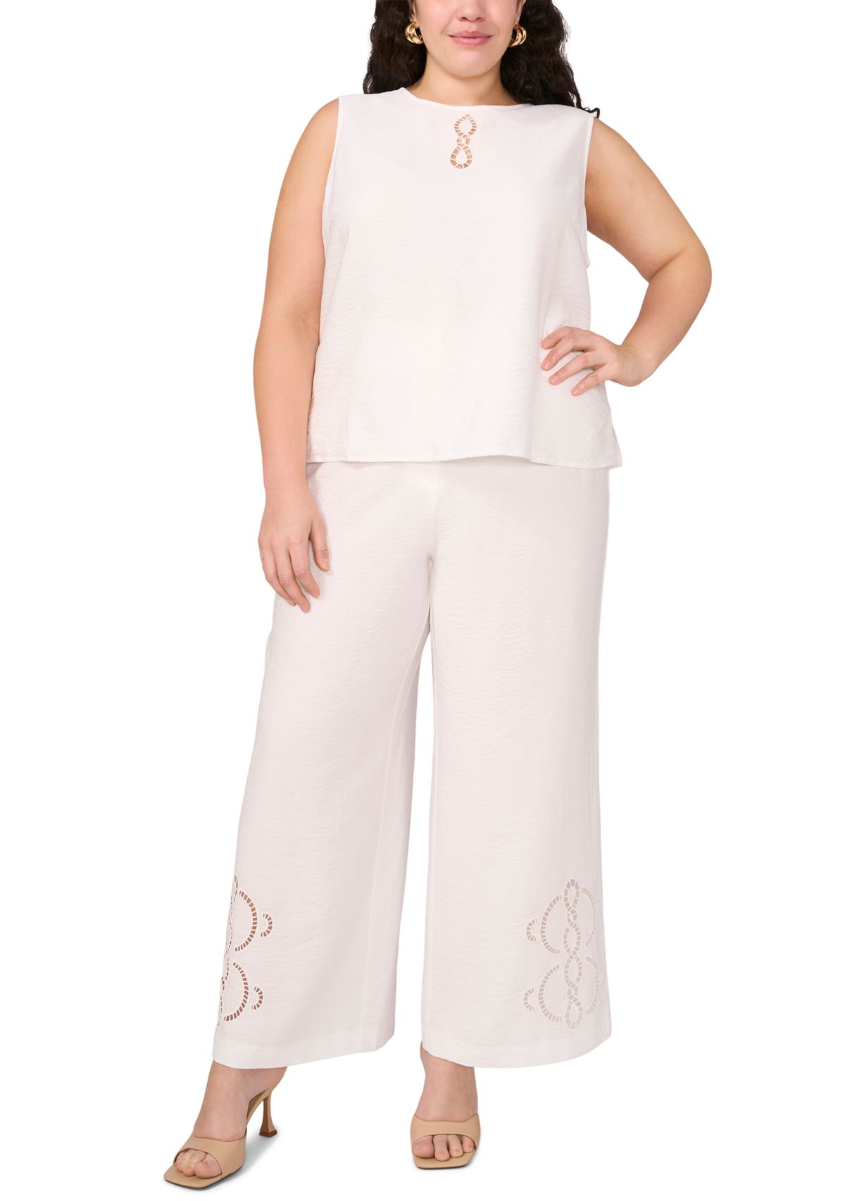 Plus Size Cropped Blouse