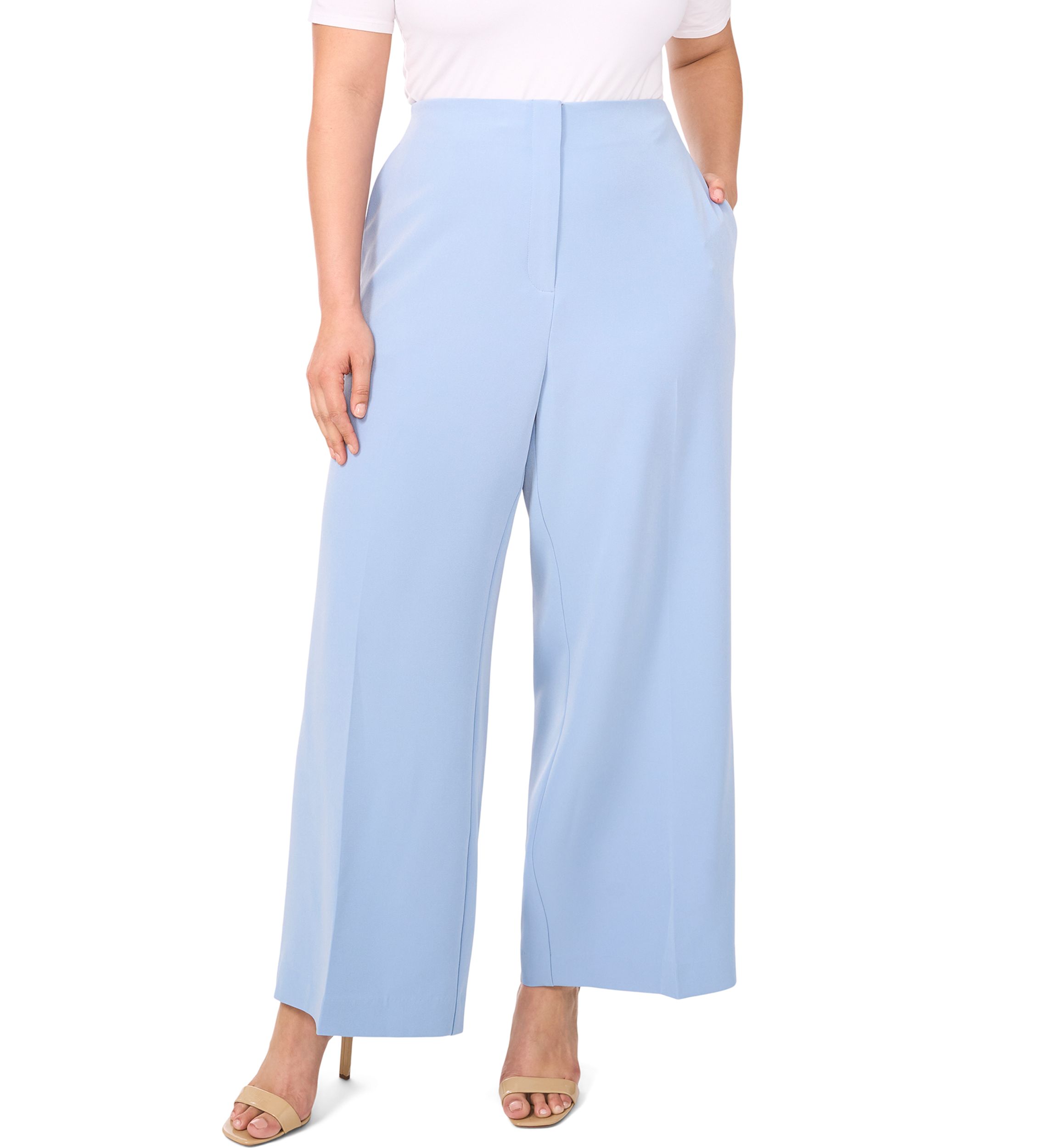 Plus Size Pull On Trousers 