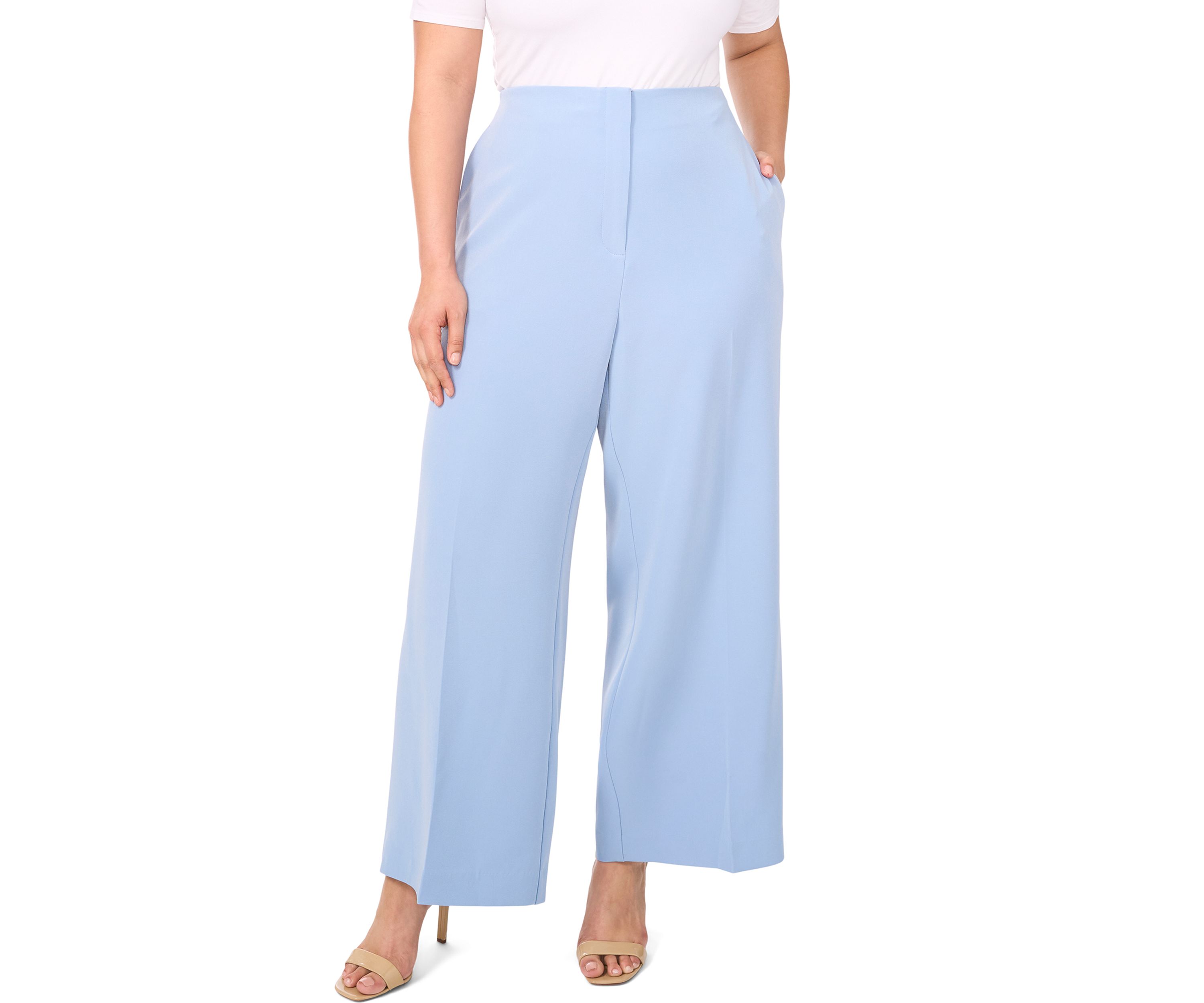 Plus Size Pull On Trousers 