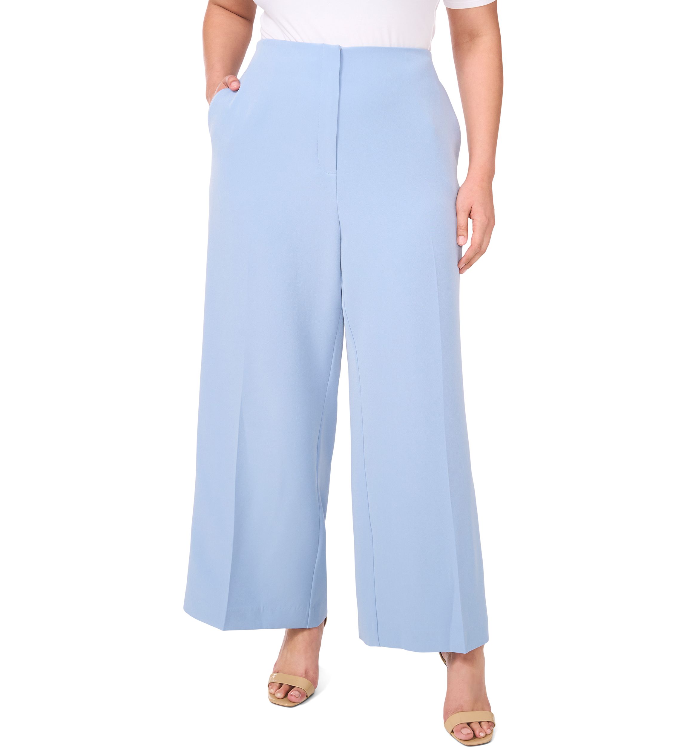 Plus Size Pull On Trousers 