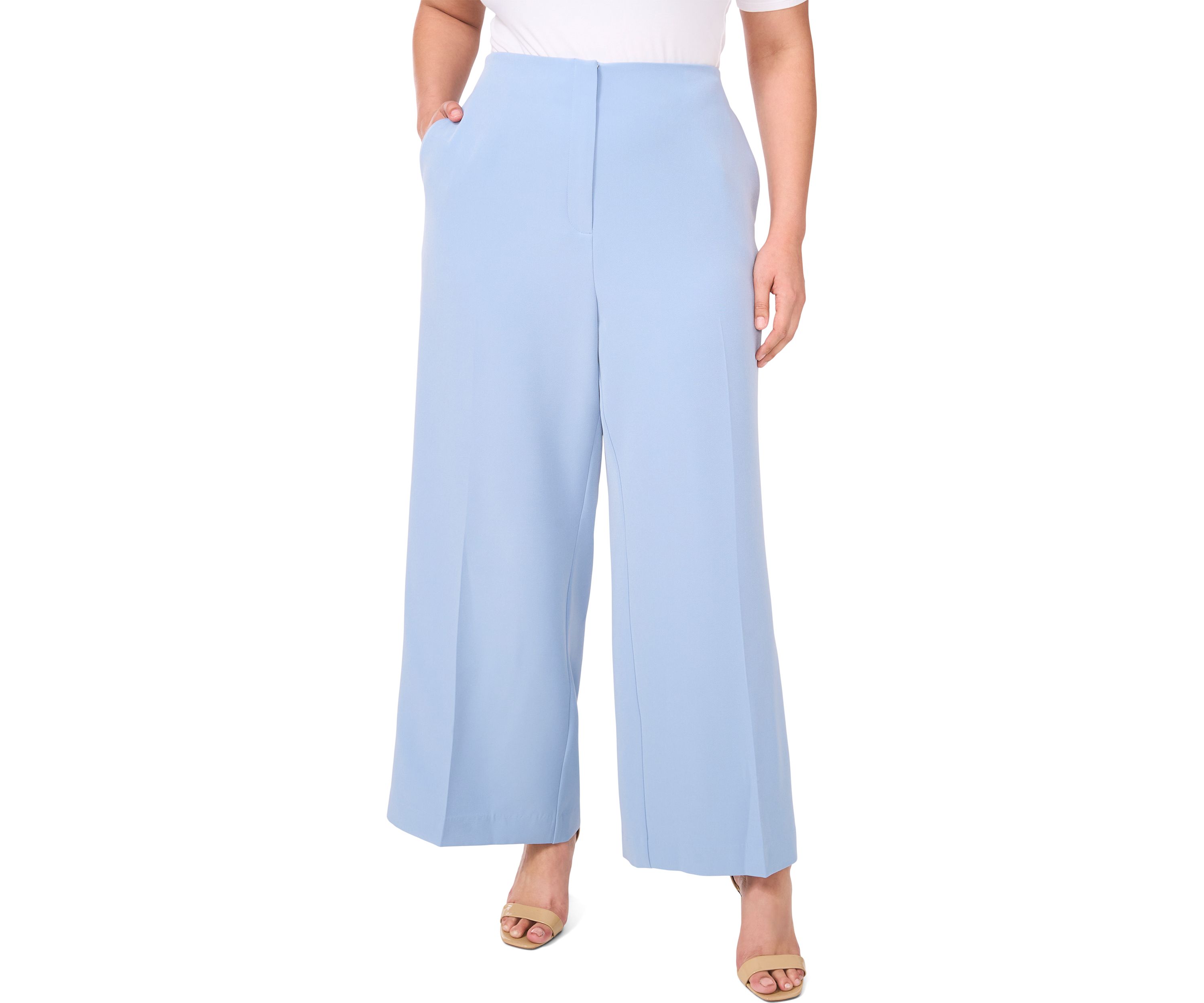 Plus Size Pull On Trousers 