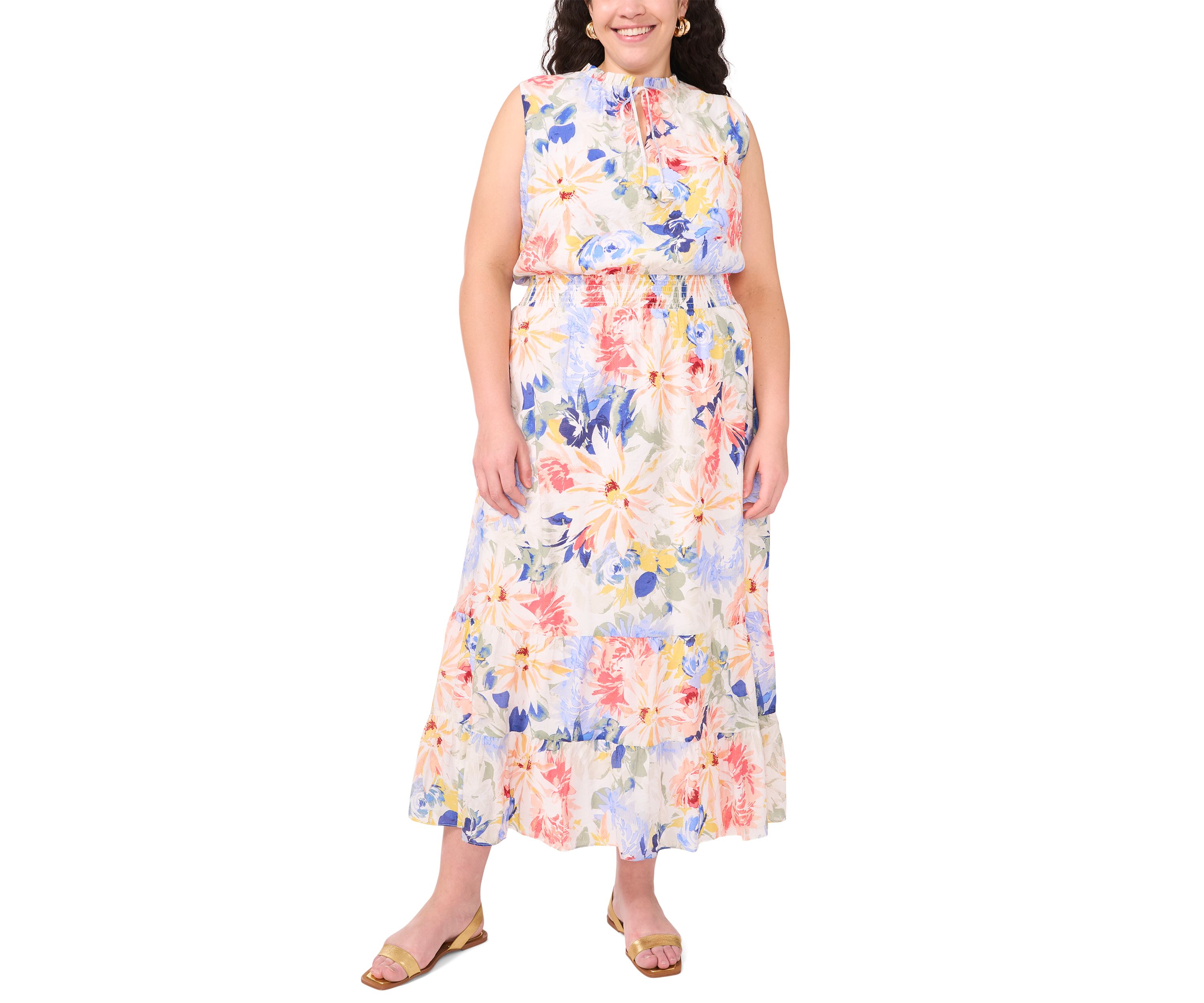 Plus Size Vince Camuto Floral Maxi Dress Vince Camuto Plus Size