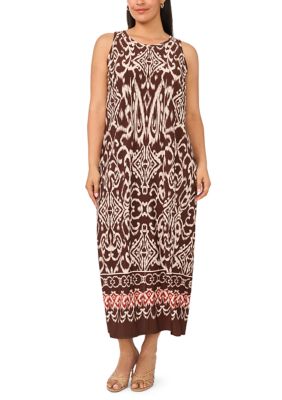 Vince Camuto Women's Plus Size Printed Maxi Dress, 1X – 40% Off