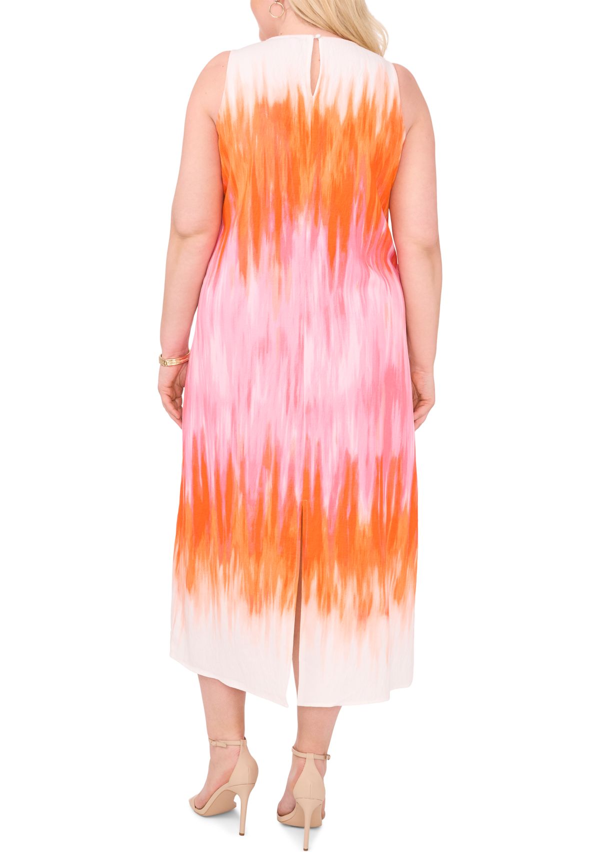 Plus Size Crew Neck Tank Dress