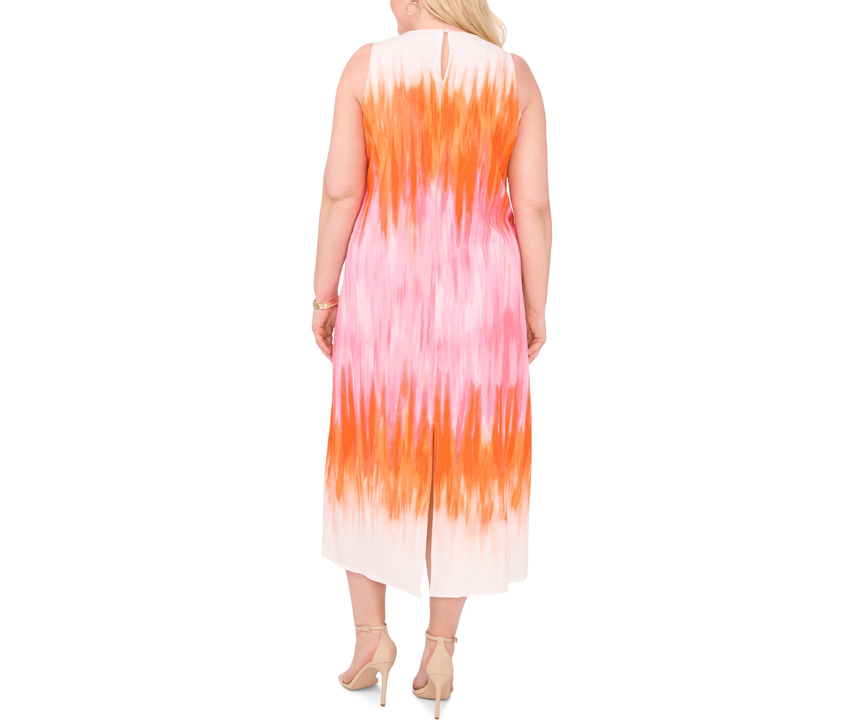 Plus Size Crew Neck Tank Dress