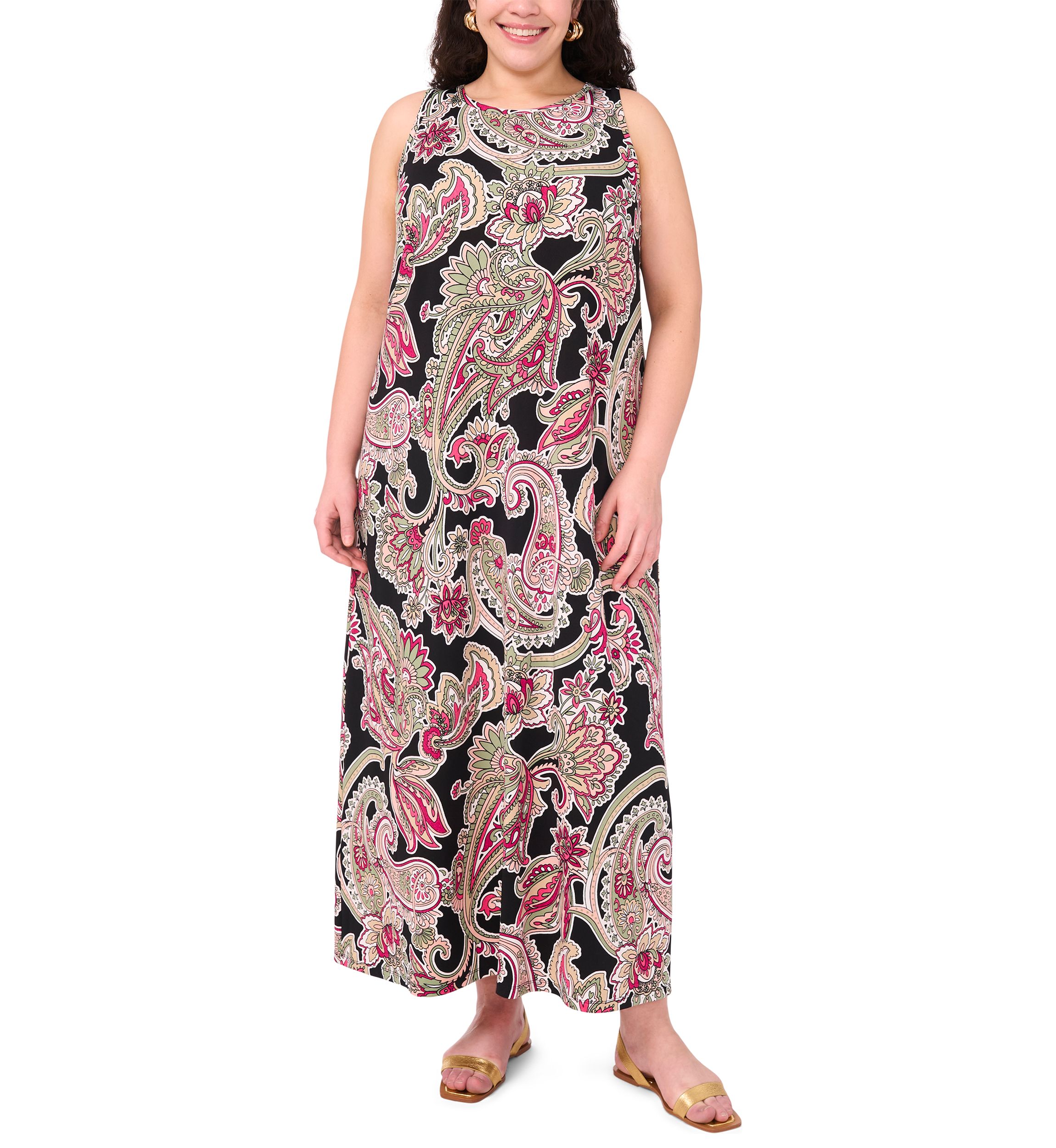Plus Size Sleeveless Tank Dress