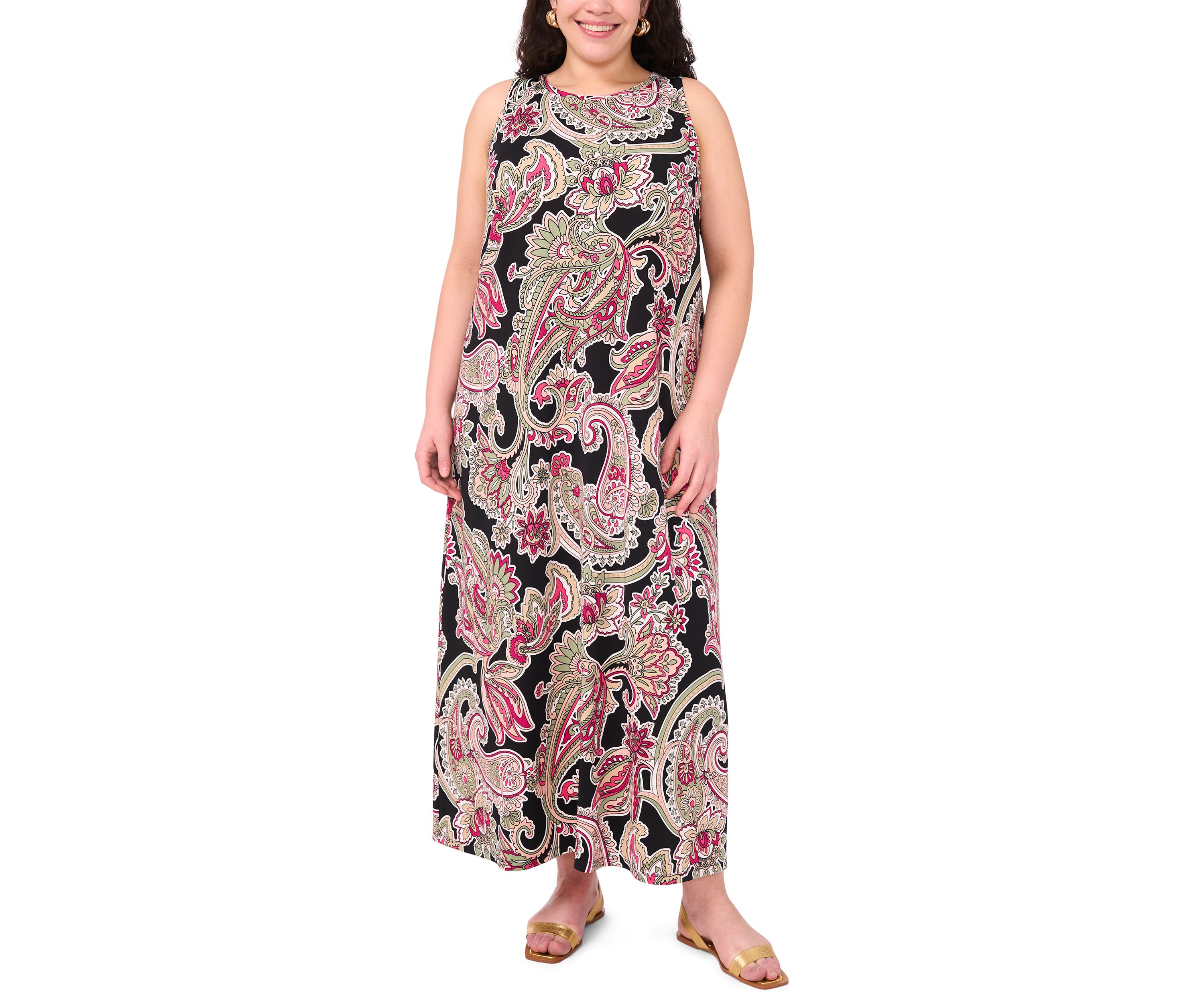 Plus Size Sleeveless Tank Dress