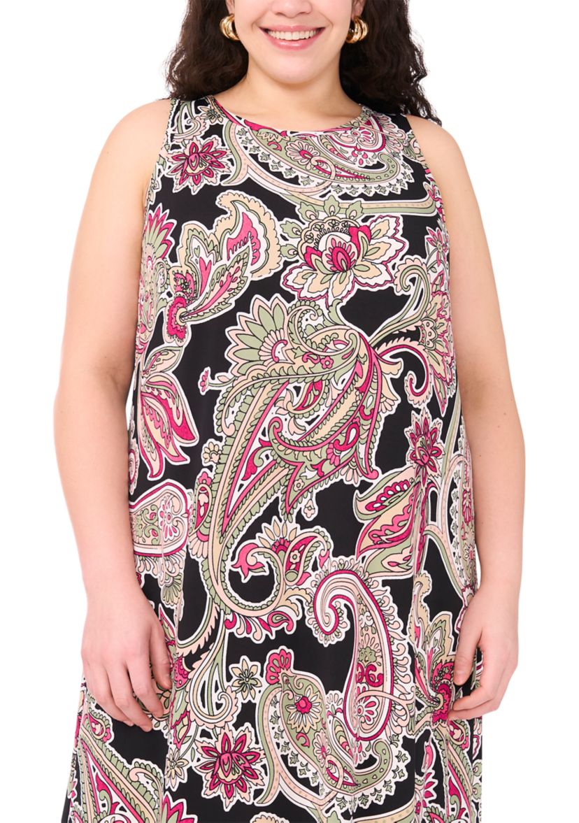 Plus Size Sleeveless Tank Dress