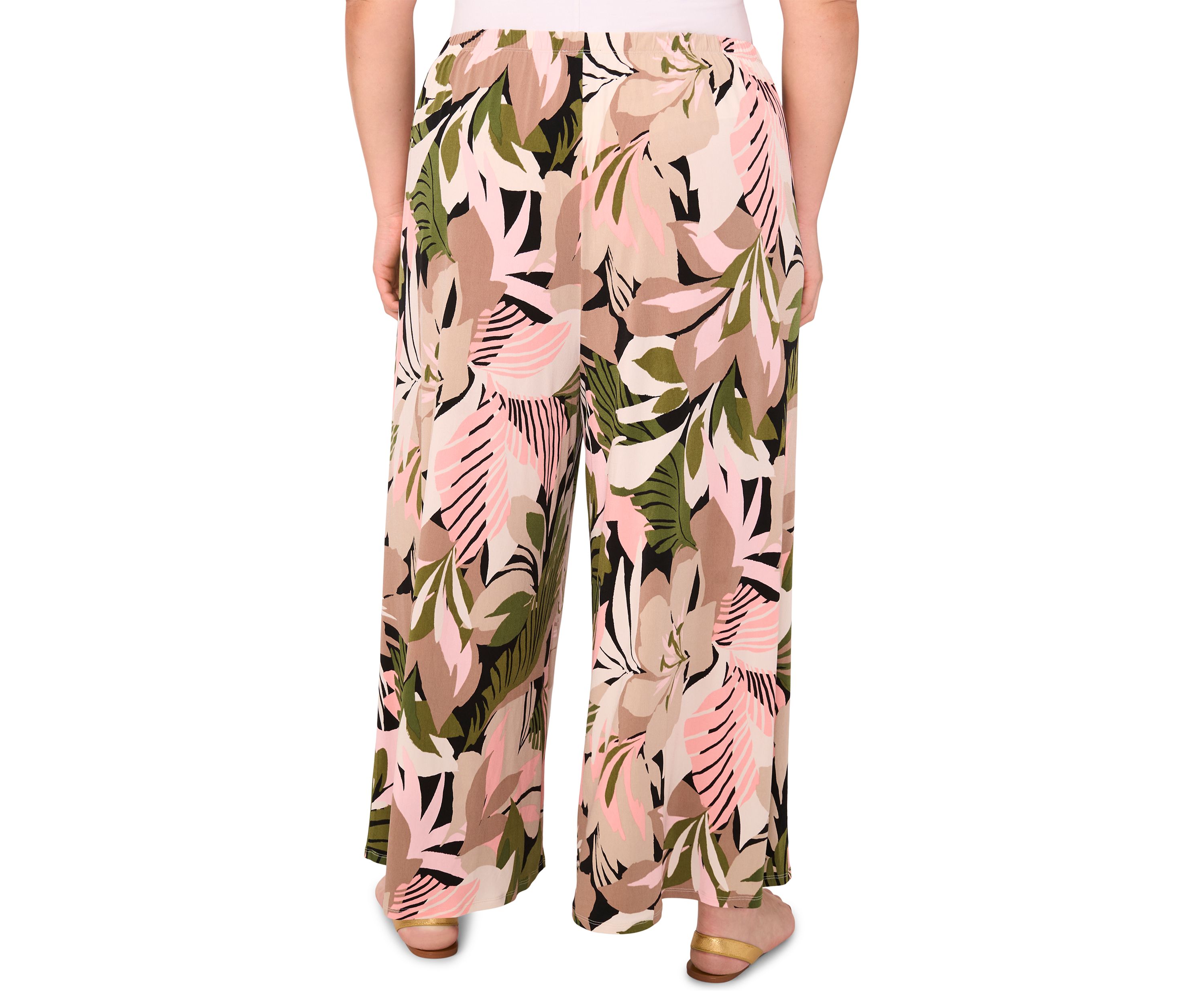 Plus Size Wide Leg Pants 