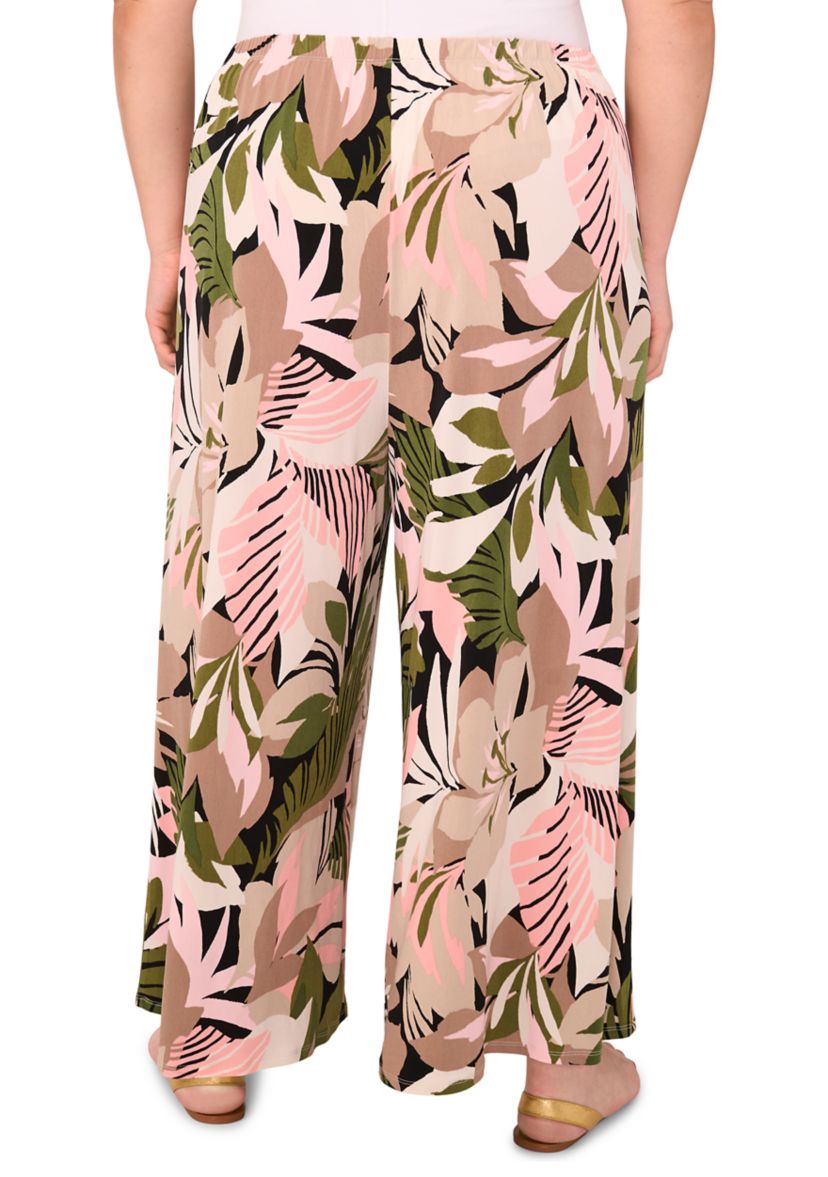 Plus Size Wide Leg Pants 