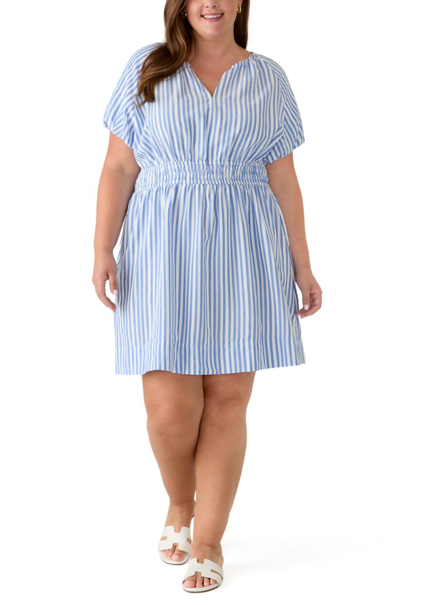 plus size mini smock dress Junior Plus Size Floral Smocked Square Neck Puff Sleeve Mini Dress