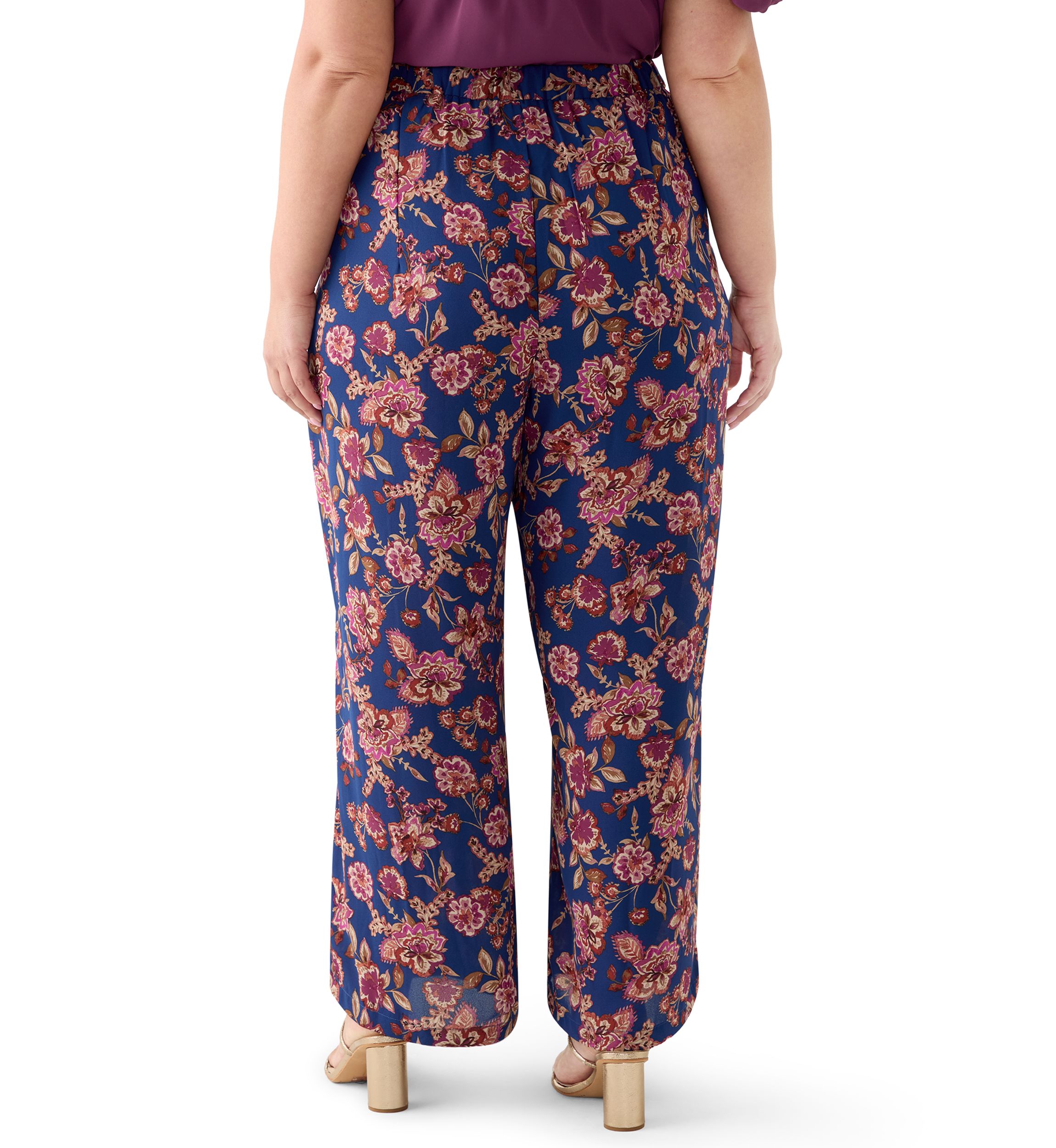Plus Size Wide Leg Pants 