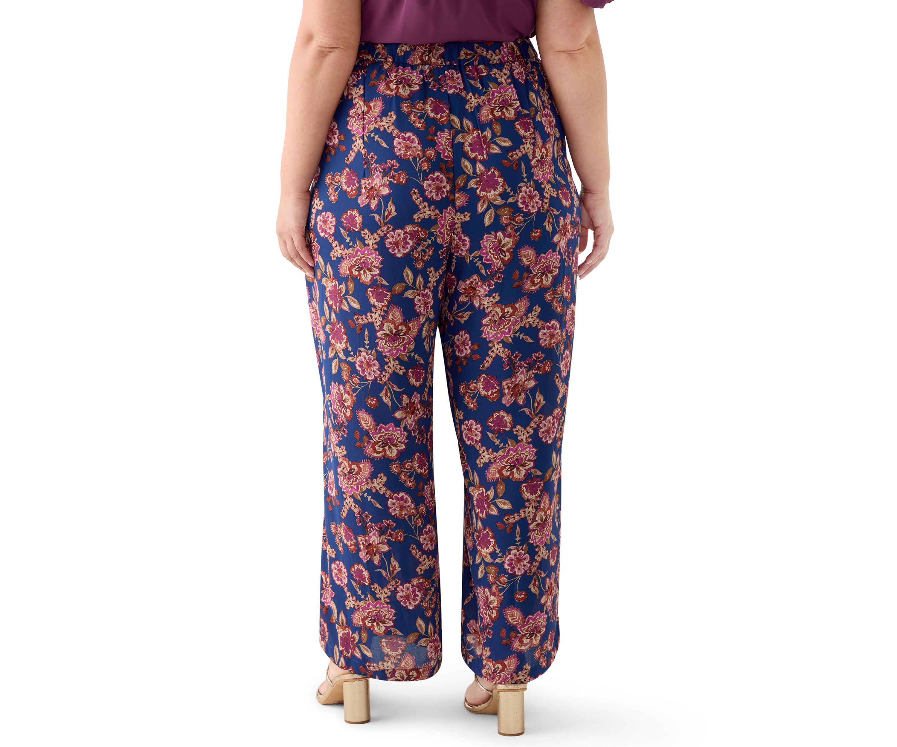 Plus Size Wide Leg Pants 