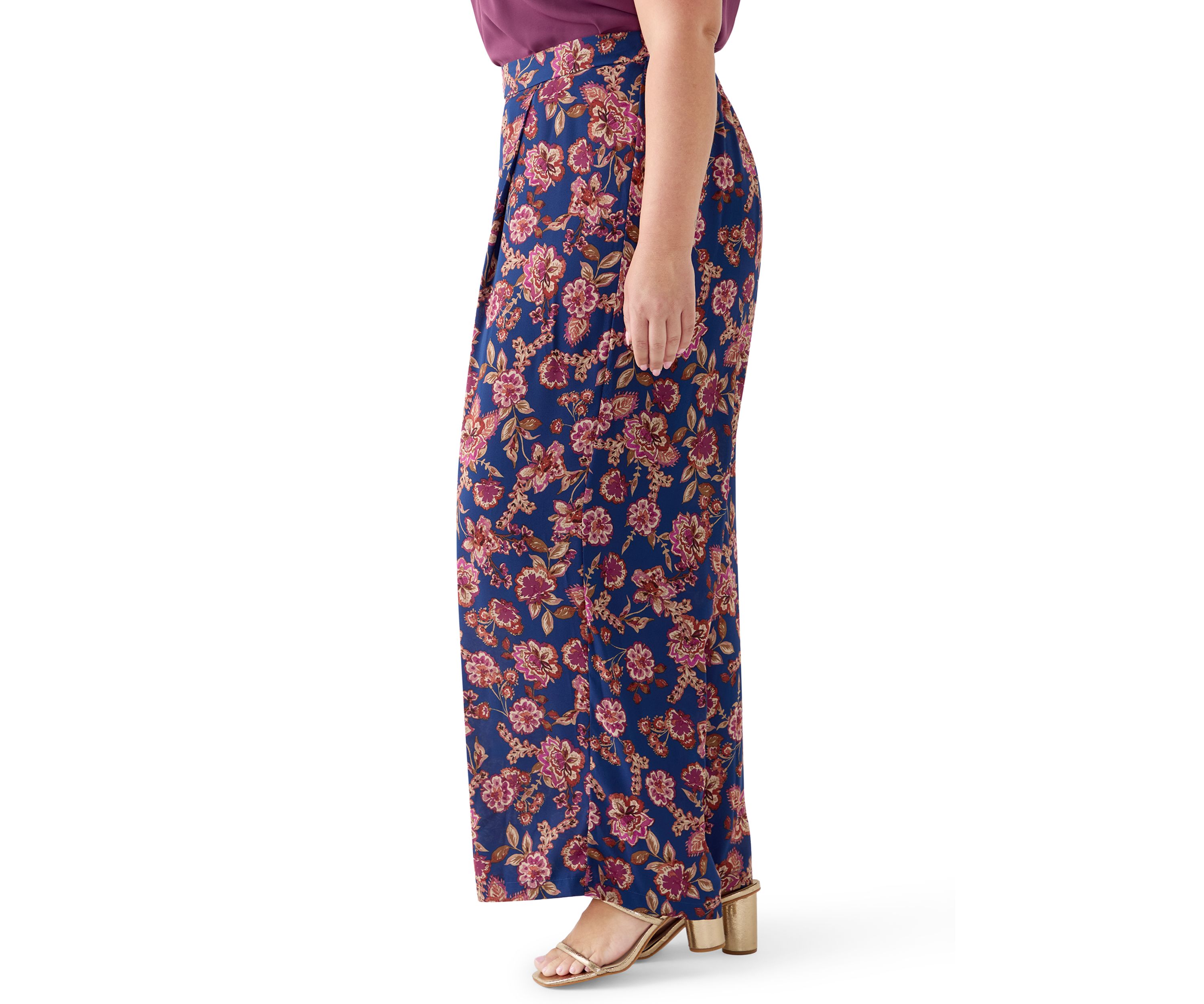 Plus Size Wide Leg Pants 