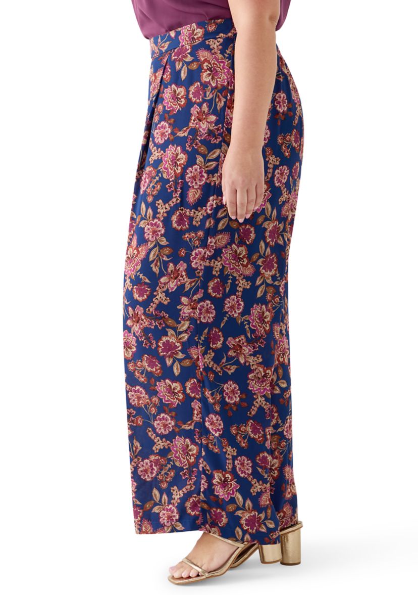 Plus Size Wide Leg Pants 