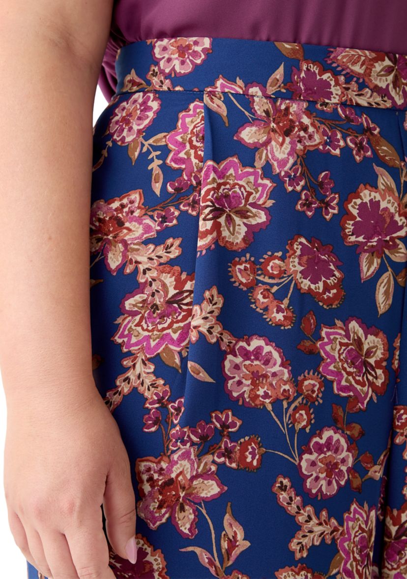 Plus Size Wide Leg Pants 