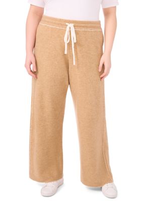 Vince Camuto Women's Plus Size Wide Leg Sweater Pants
