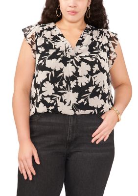 Belk women's shop plus size tops