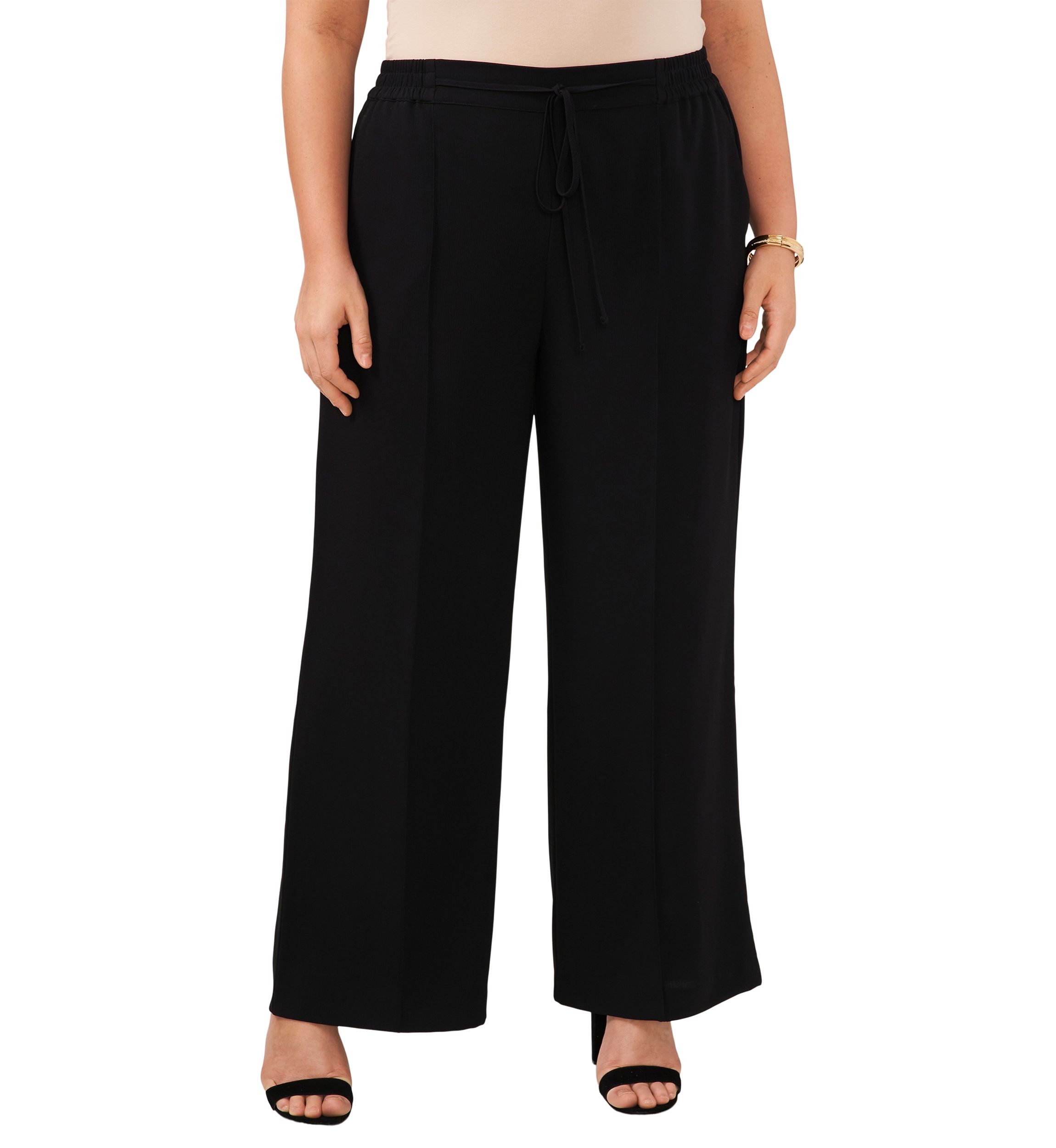 Plus Size Wide Leg Pants