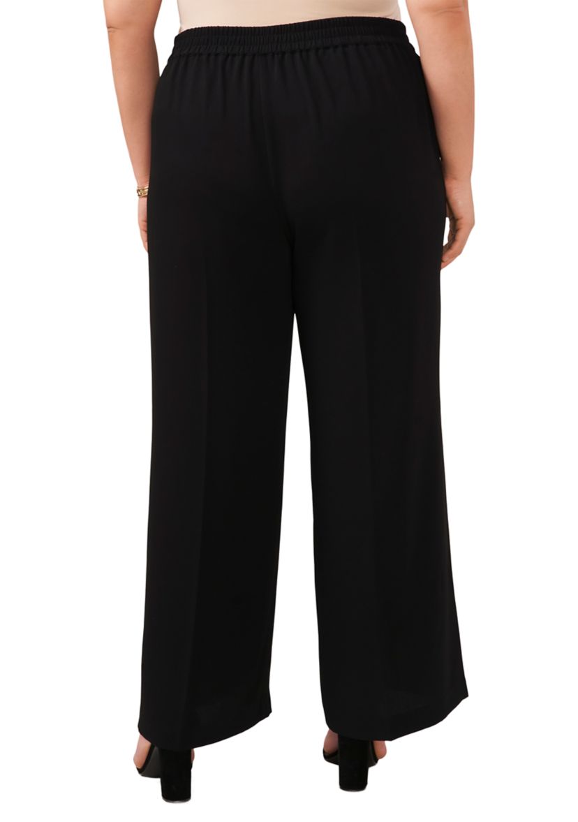 Plus Size Wide Leg Pants