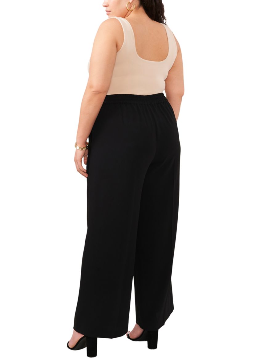 Plus Size Wide Leg Pants