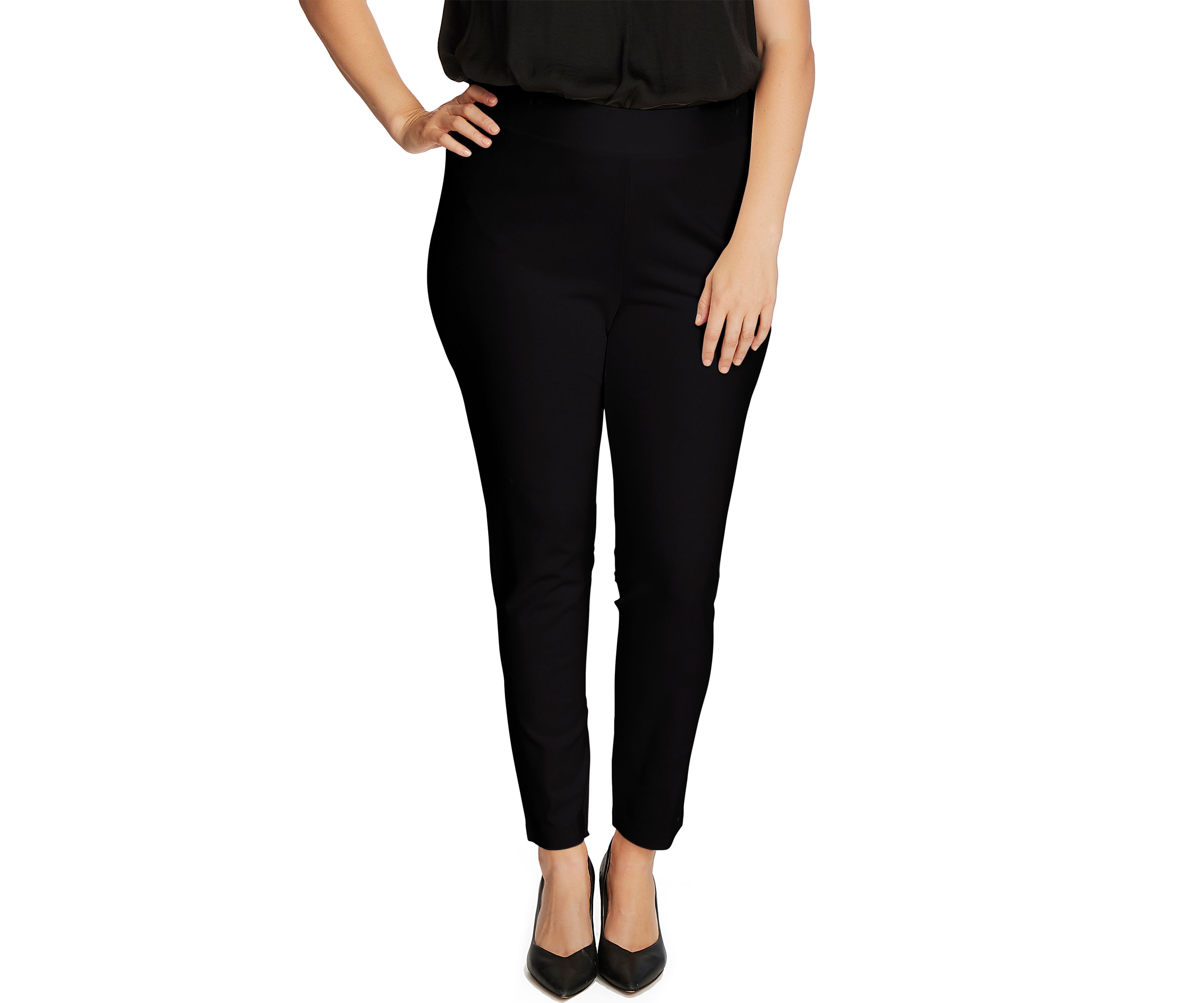 Plus Size Ponte Leggings 