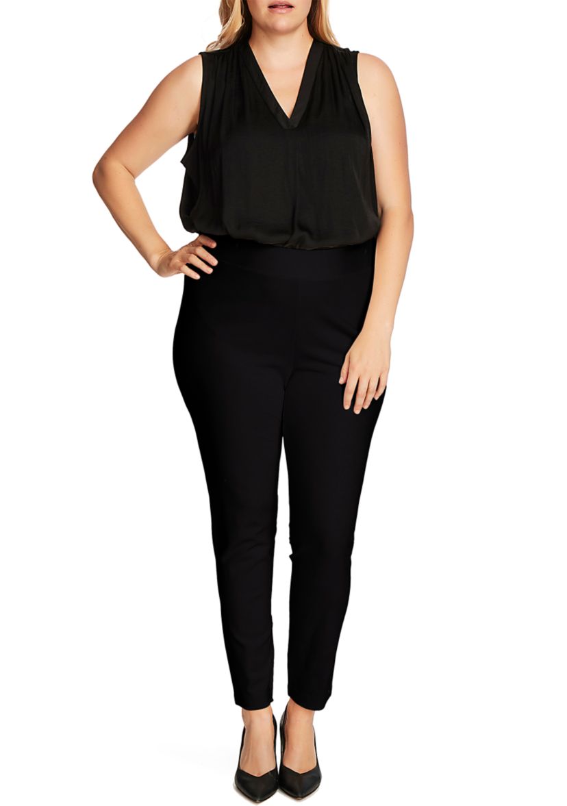 Plus Size Ponte Leggings 