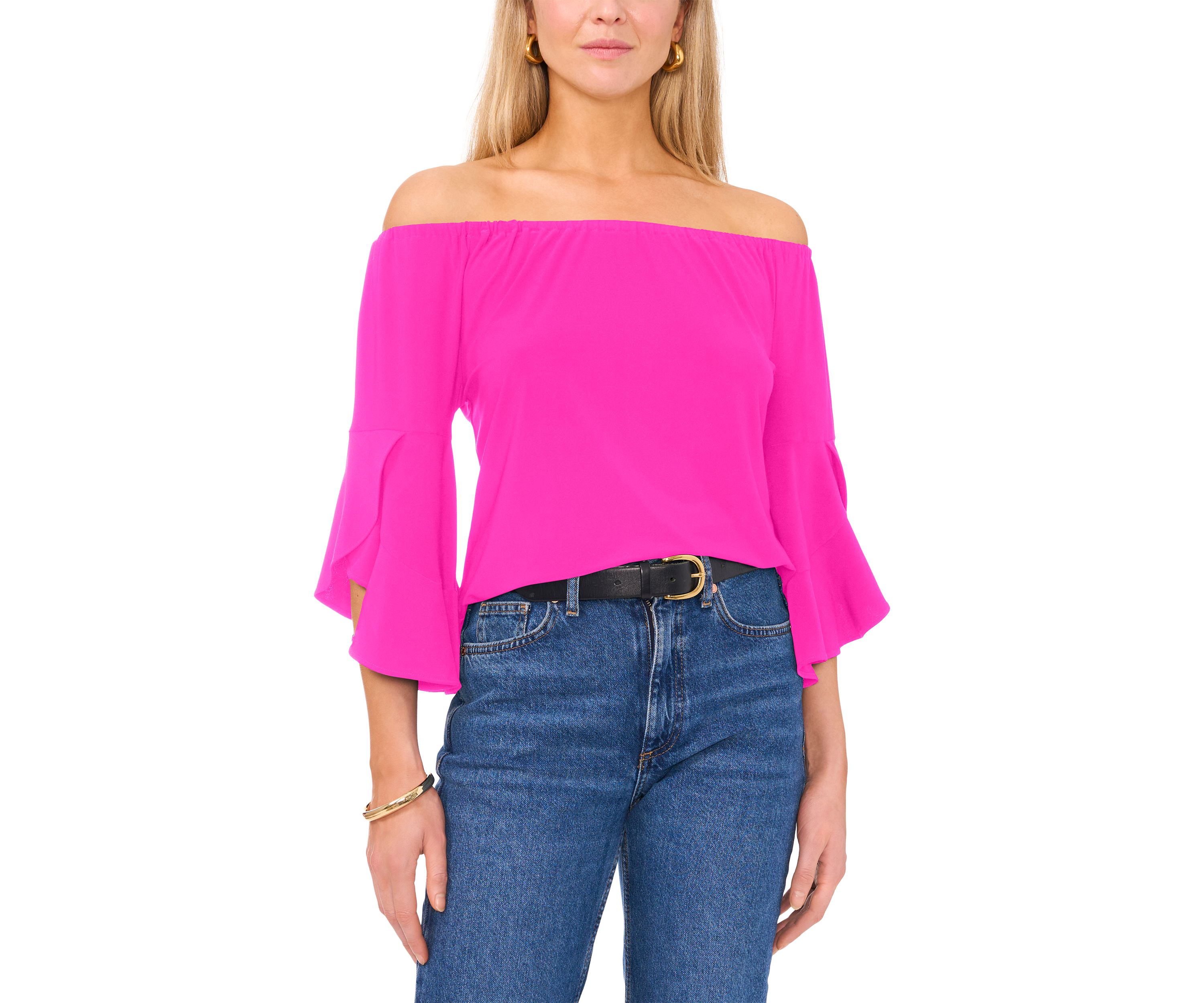 Petite Off the Shoulder Top 