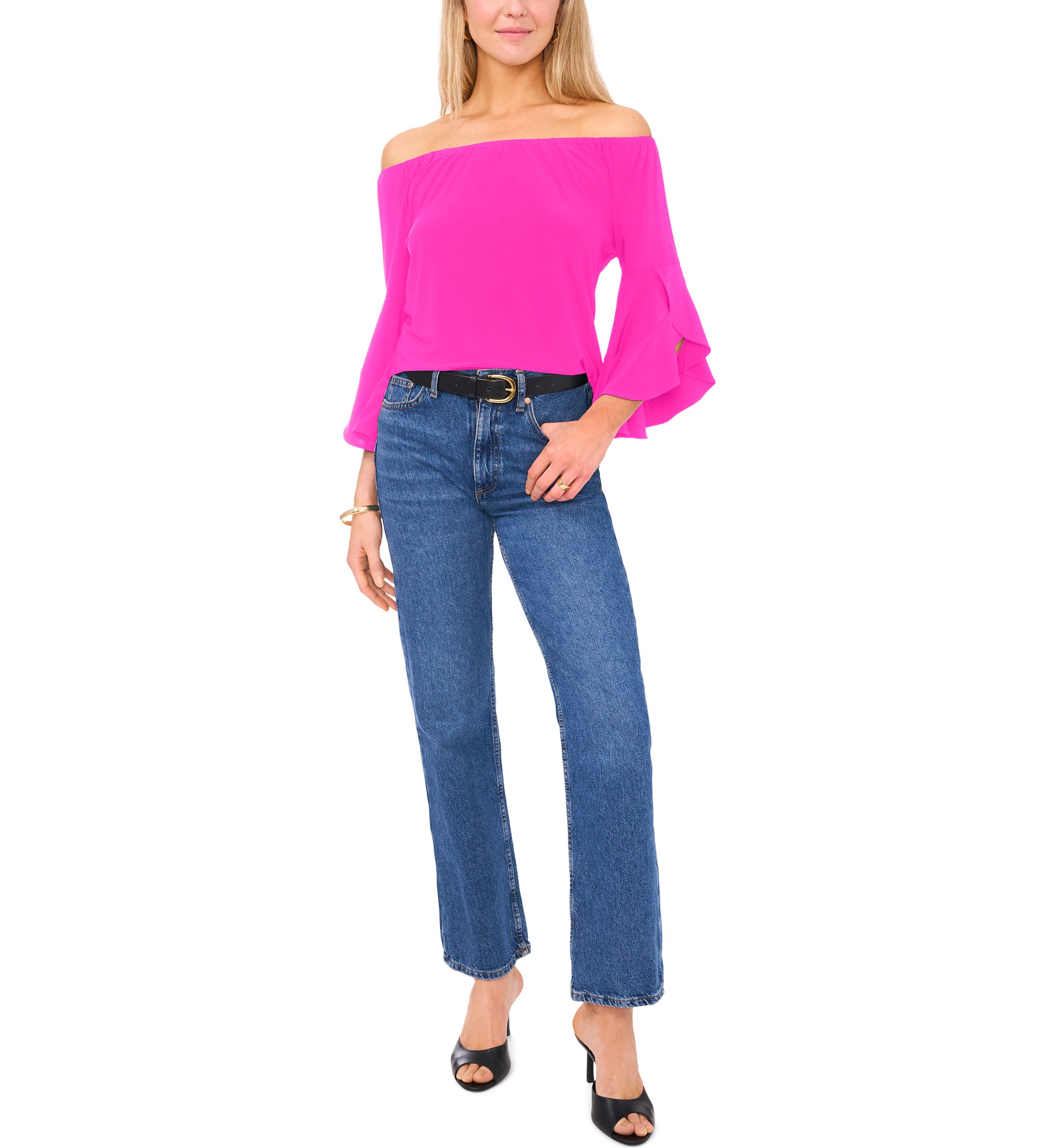 Petite Off the Shoulder Top 