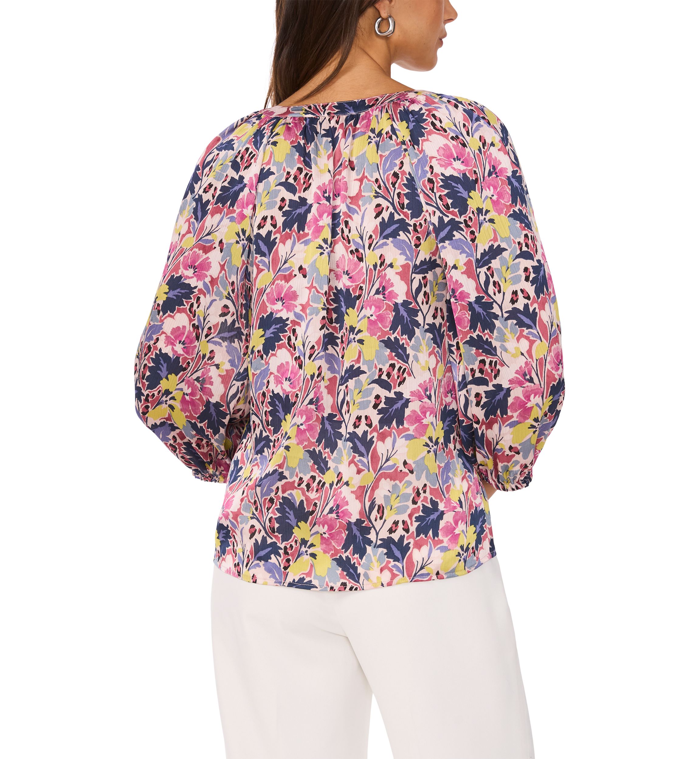 Petite Floral Blouse