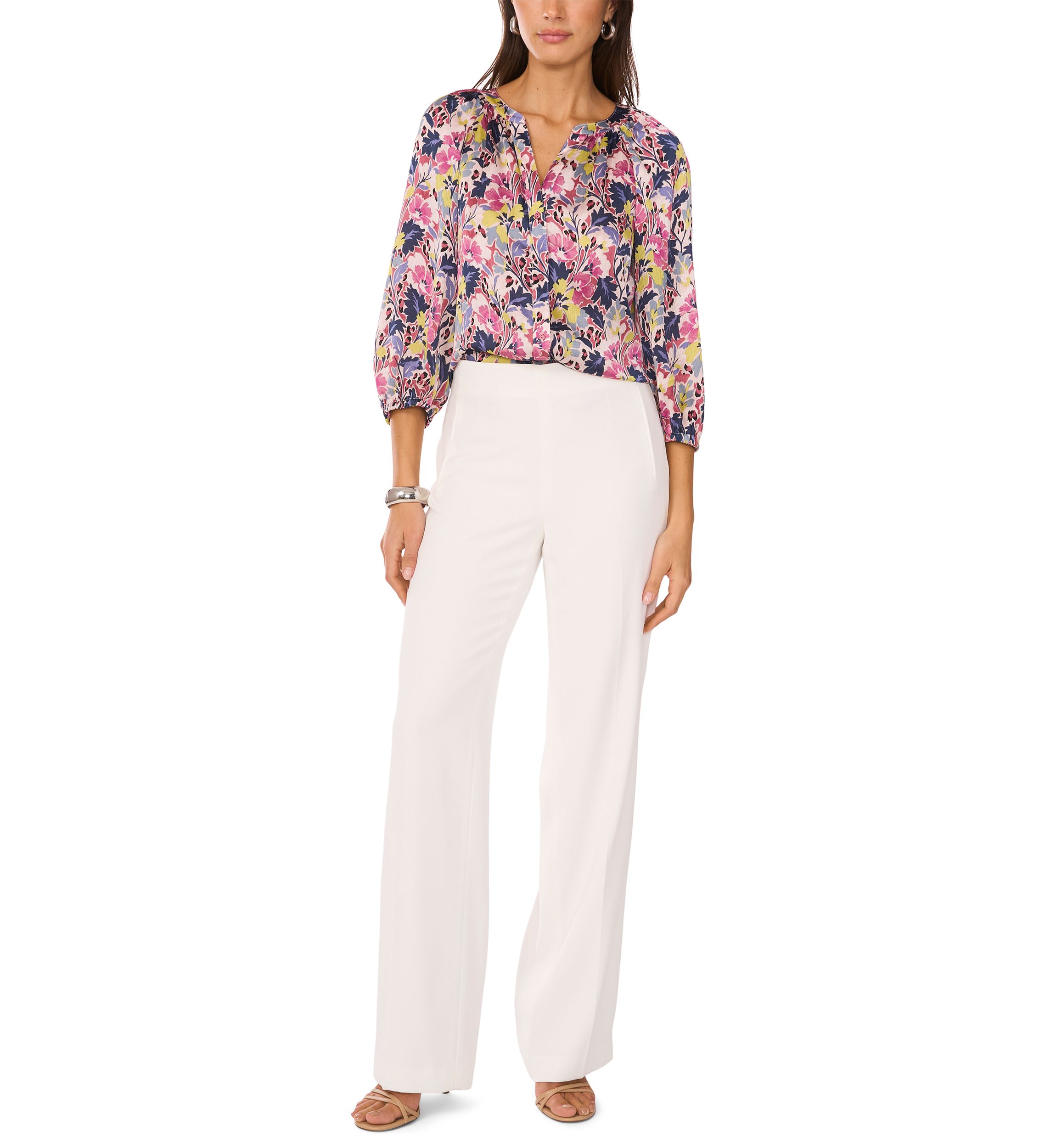 Petite Floral Blouse