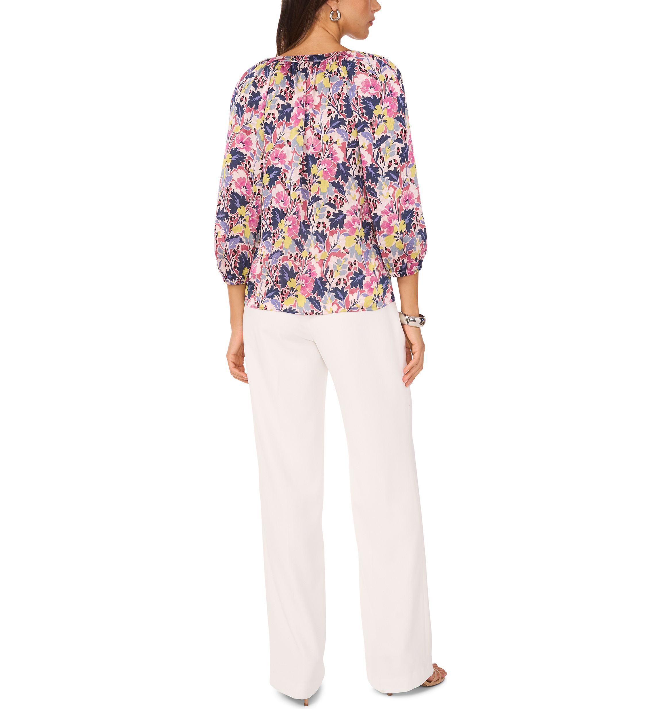 Petite Floral Blouse