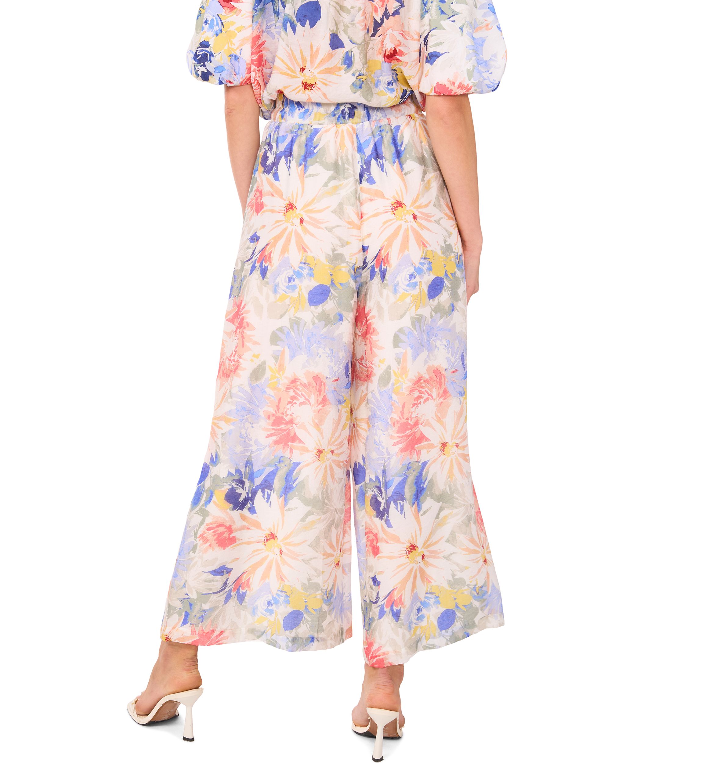 Petite Pull On Pants with Angled Hem
