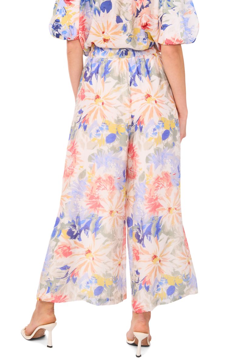Petite Pull On Pants with Angled Hem