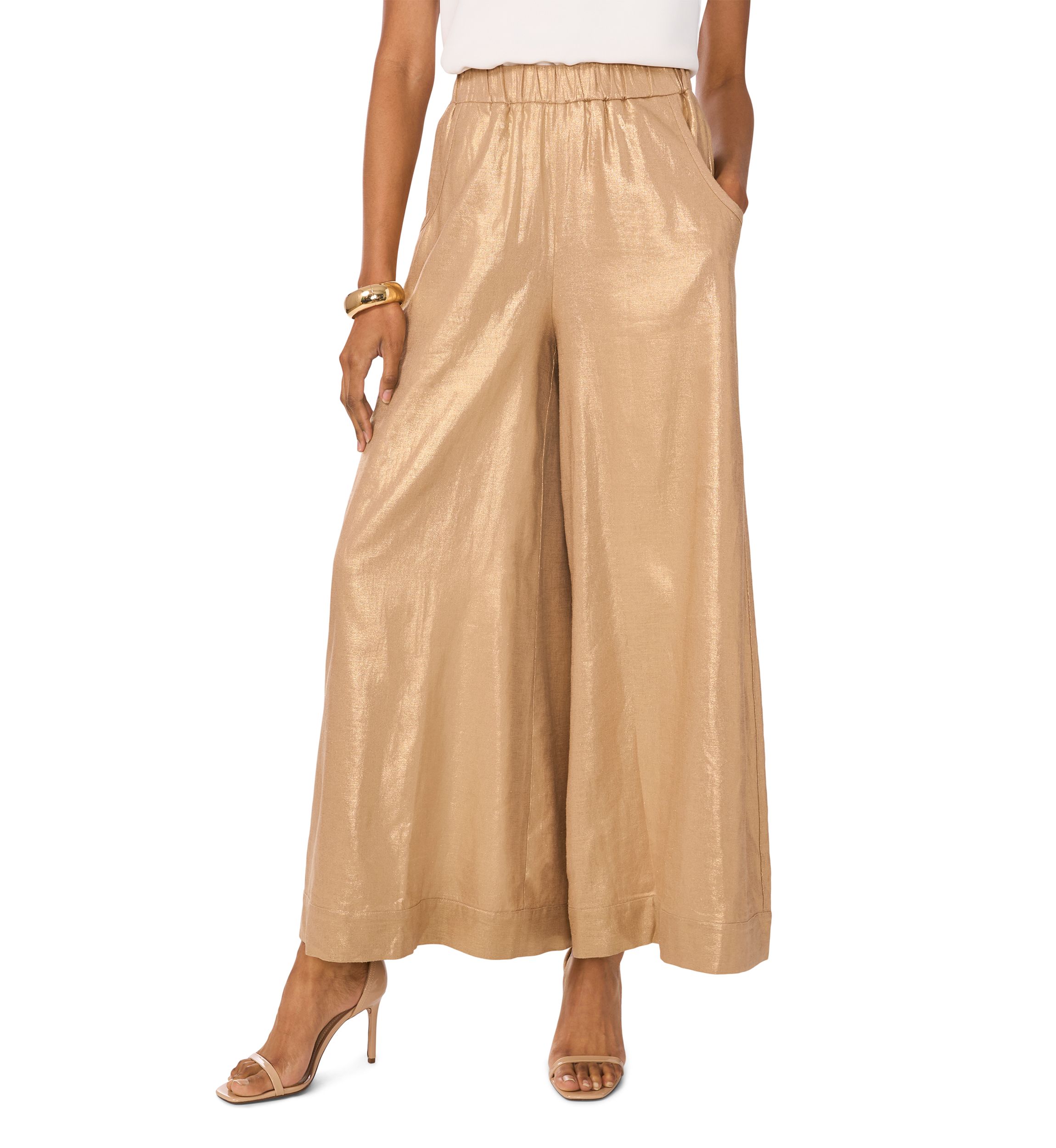 Petite Wide Leg Pants