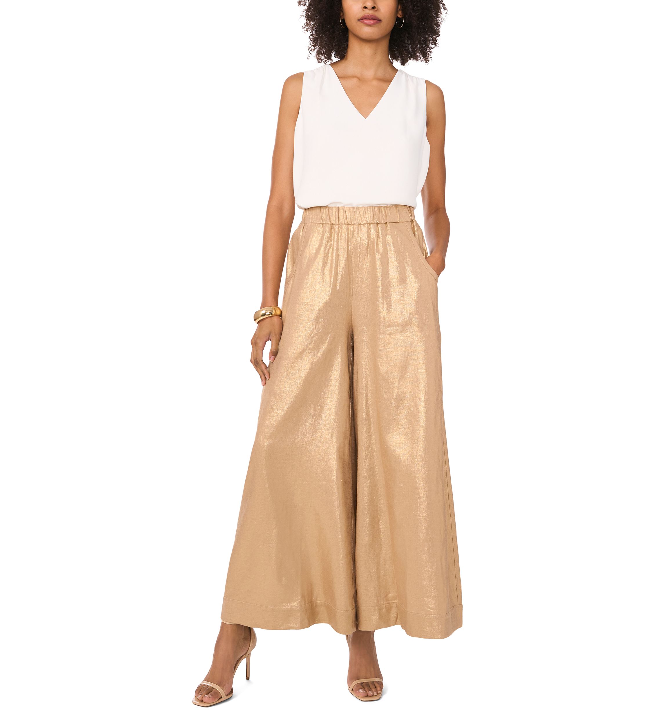 Petite Wide Leg Pants