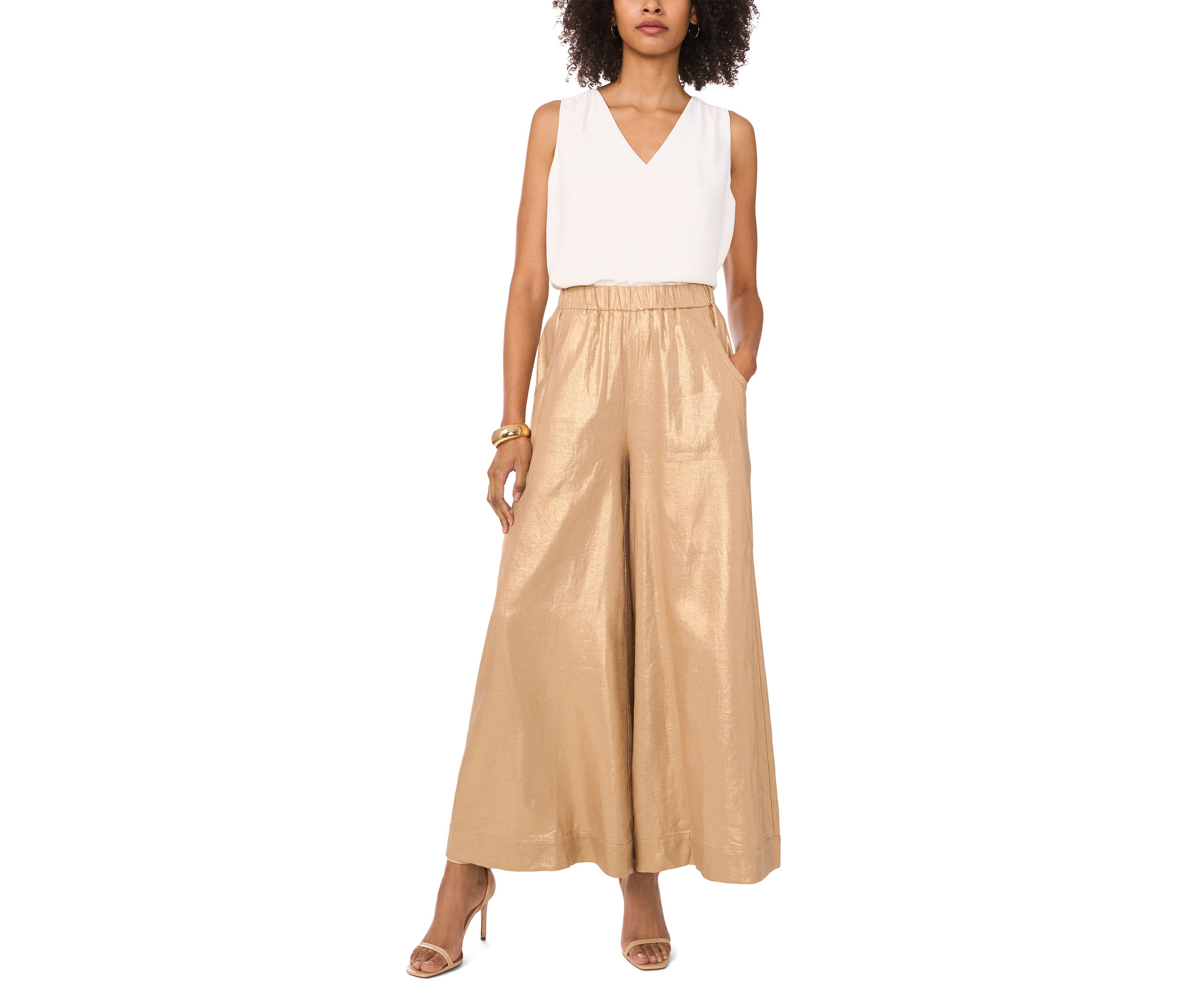 Petite Wide Leg Pants