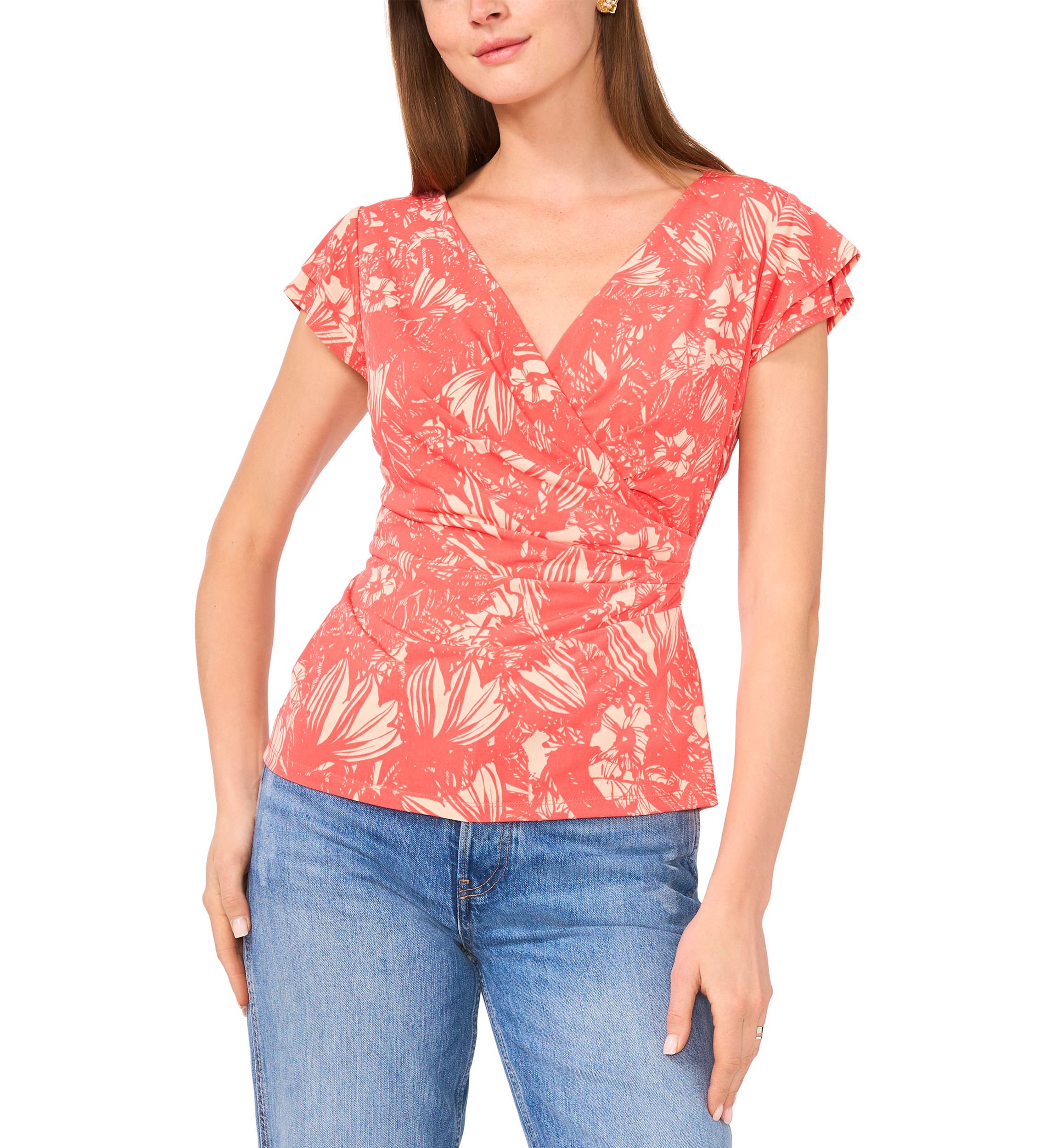 Petite Surplice Top