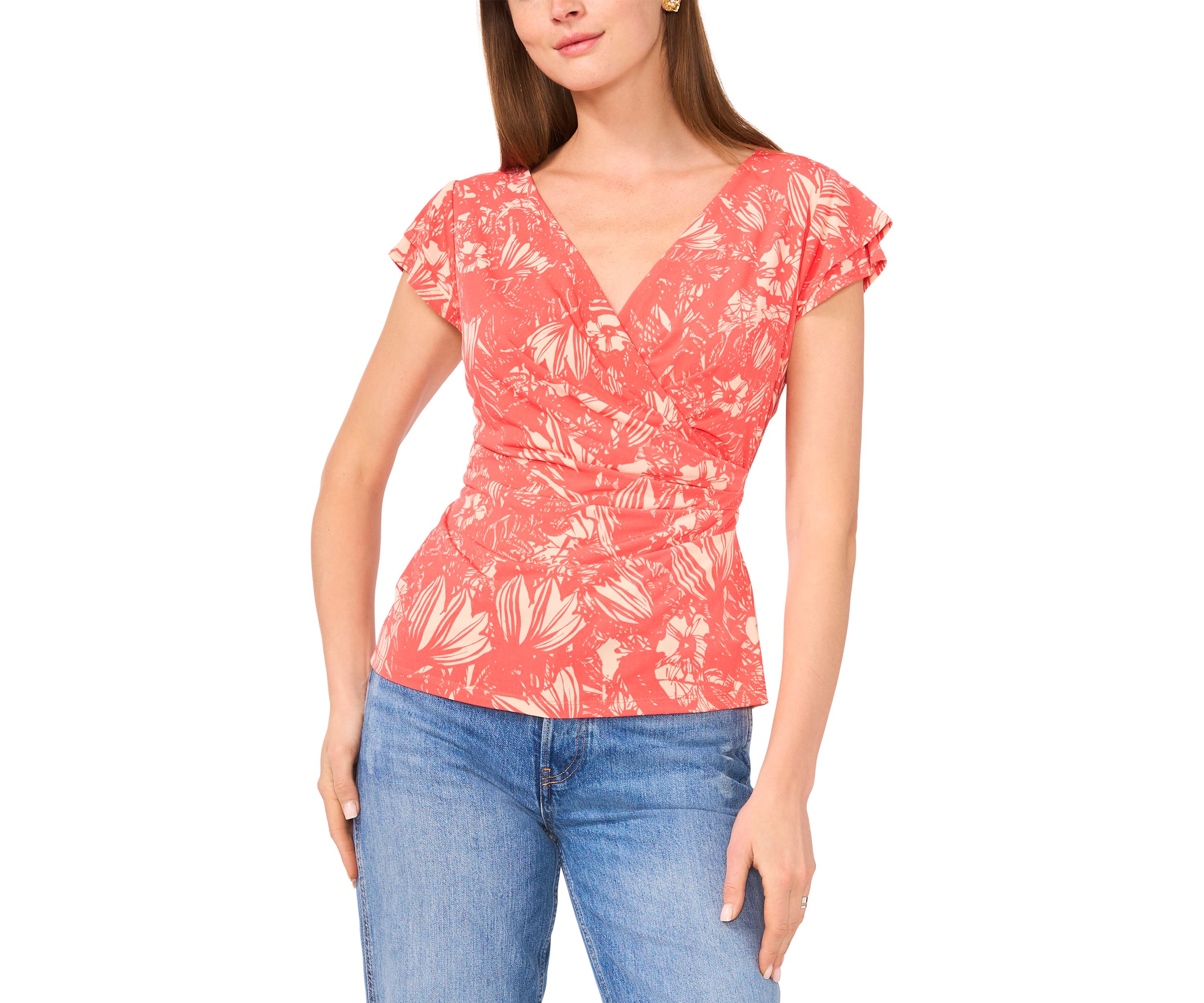 Petite Surplice Top