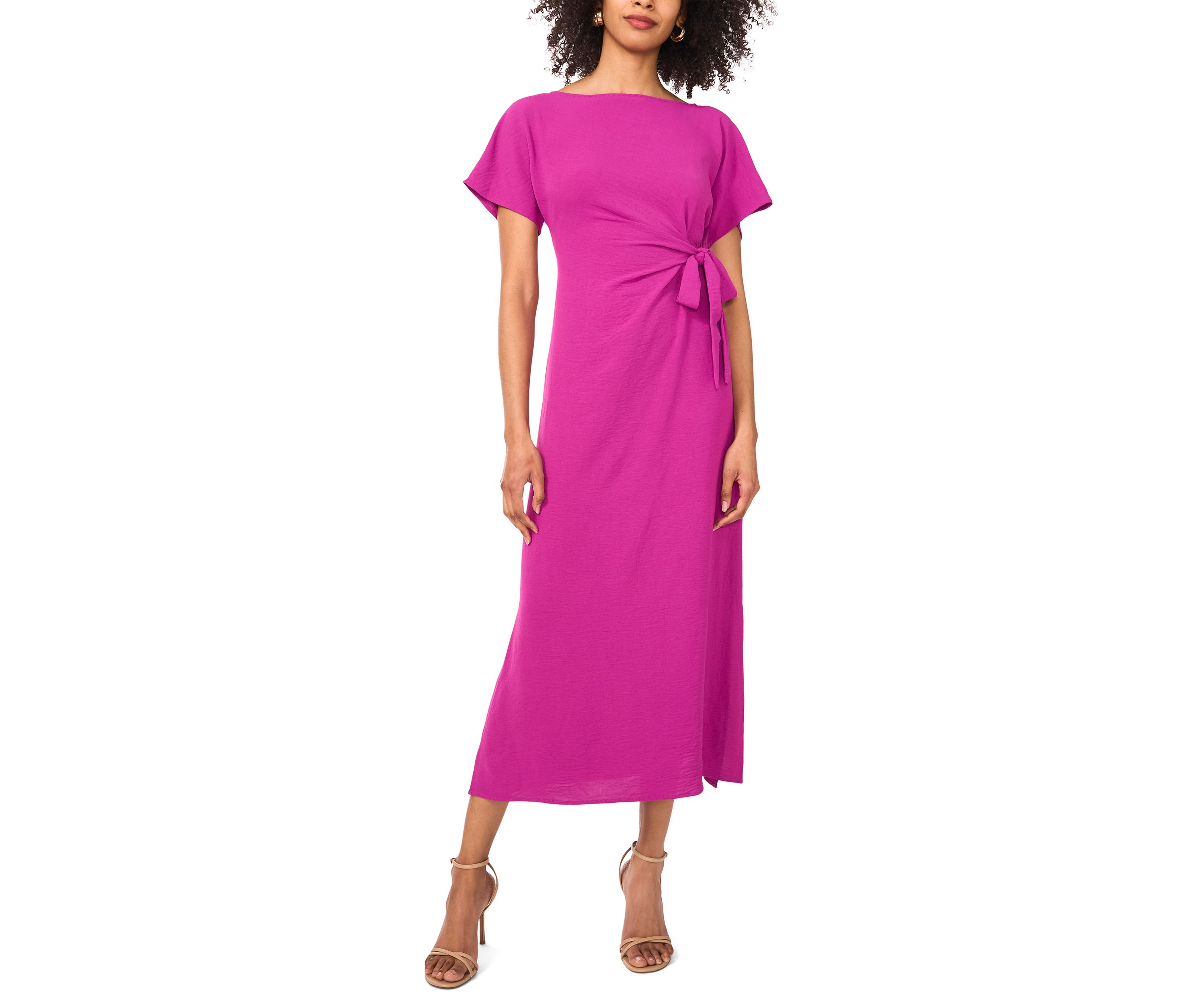 Petite Dolman Sleeve Midi Dress 