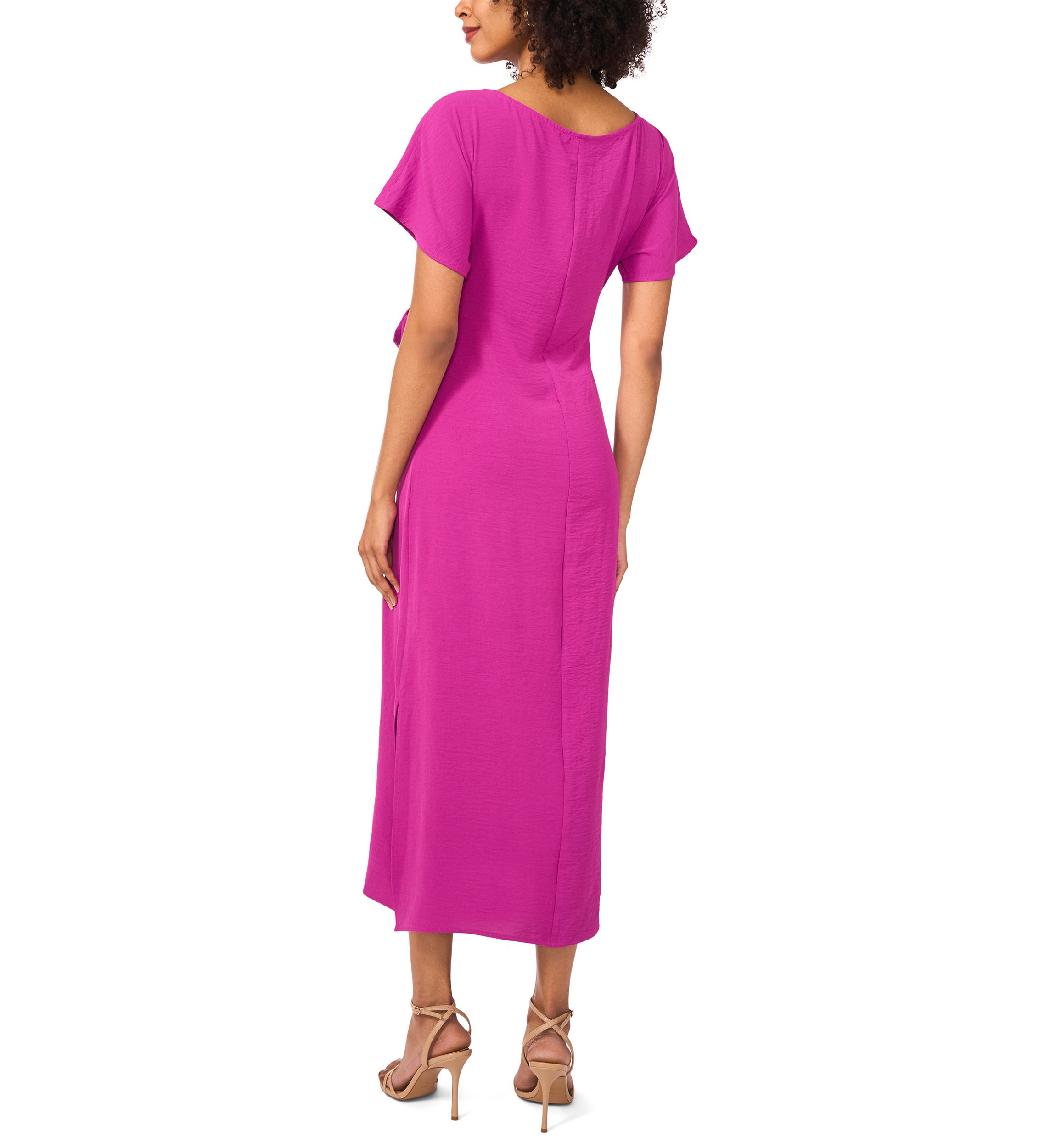 Petite Dolman Sleeve Midi Dress 