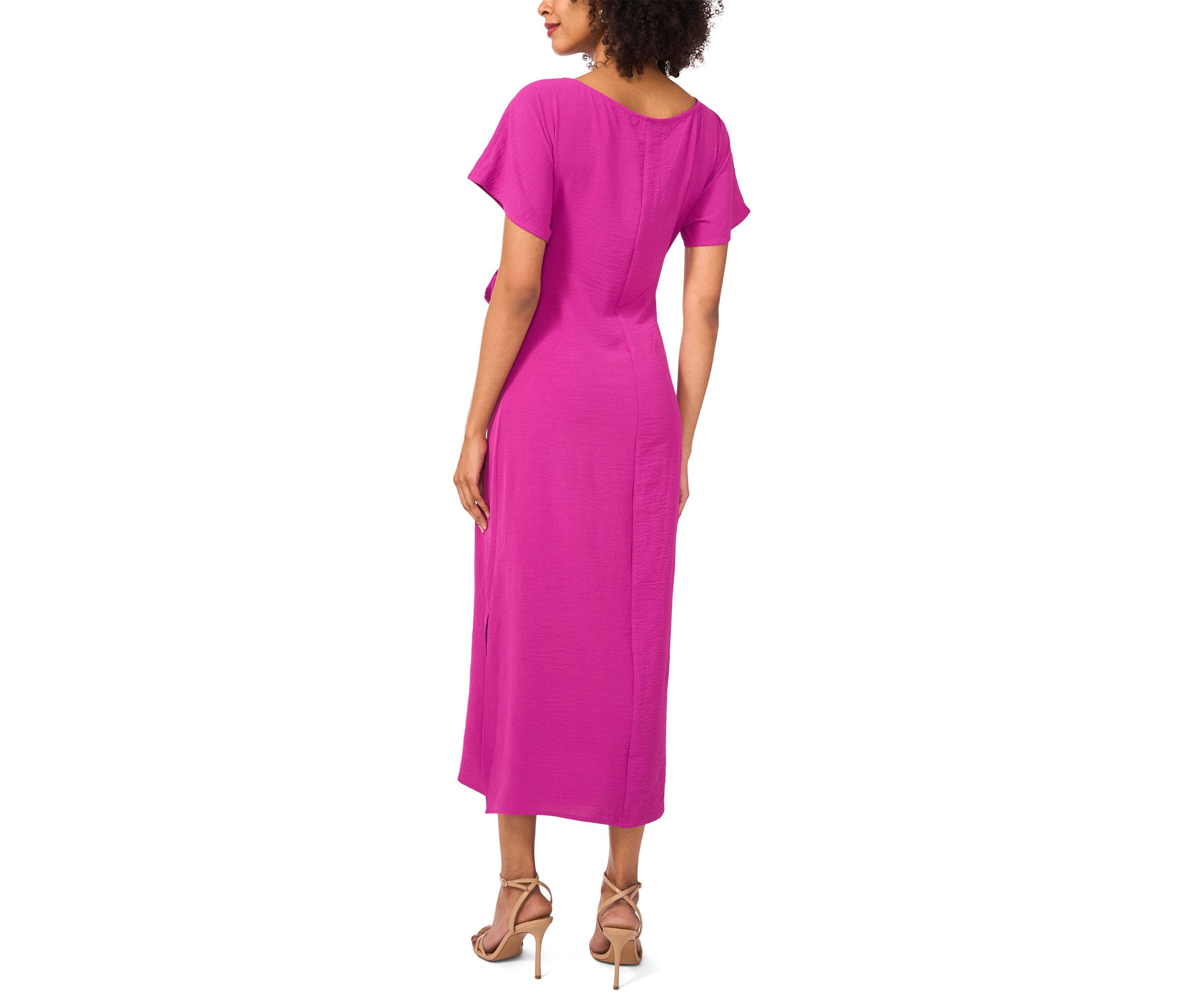 Petite Dolman Sleeve Midi Dress 