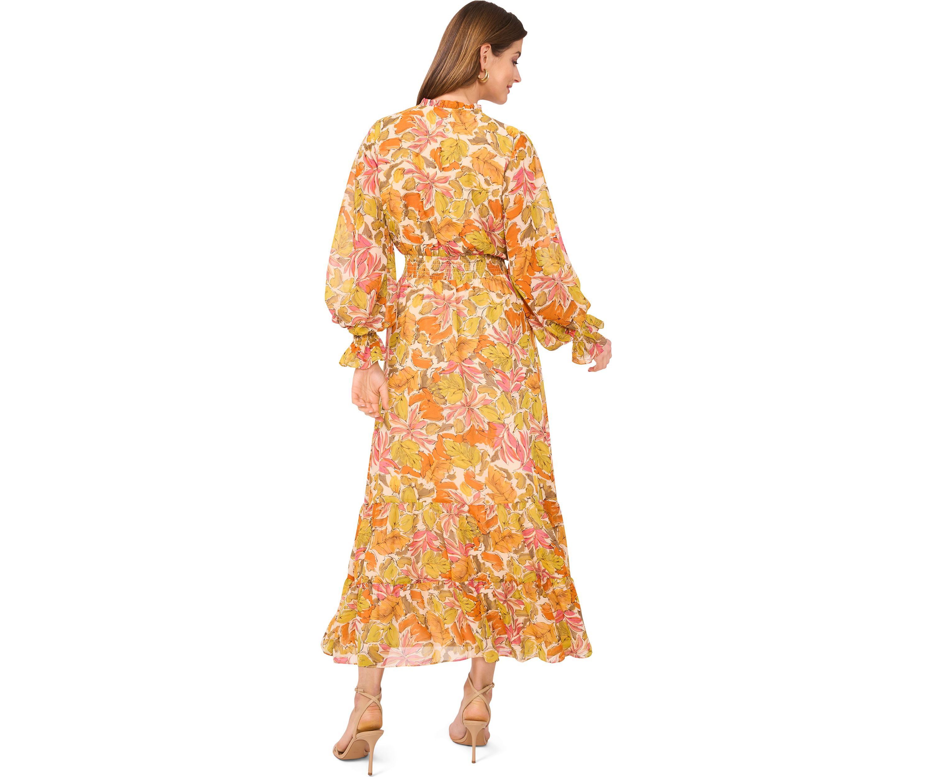 Petite Printed Maxi Dress