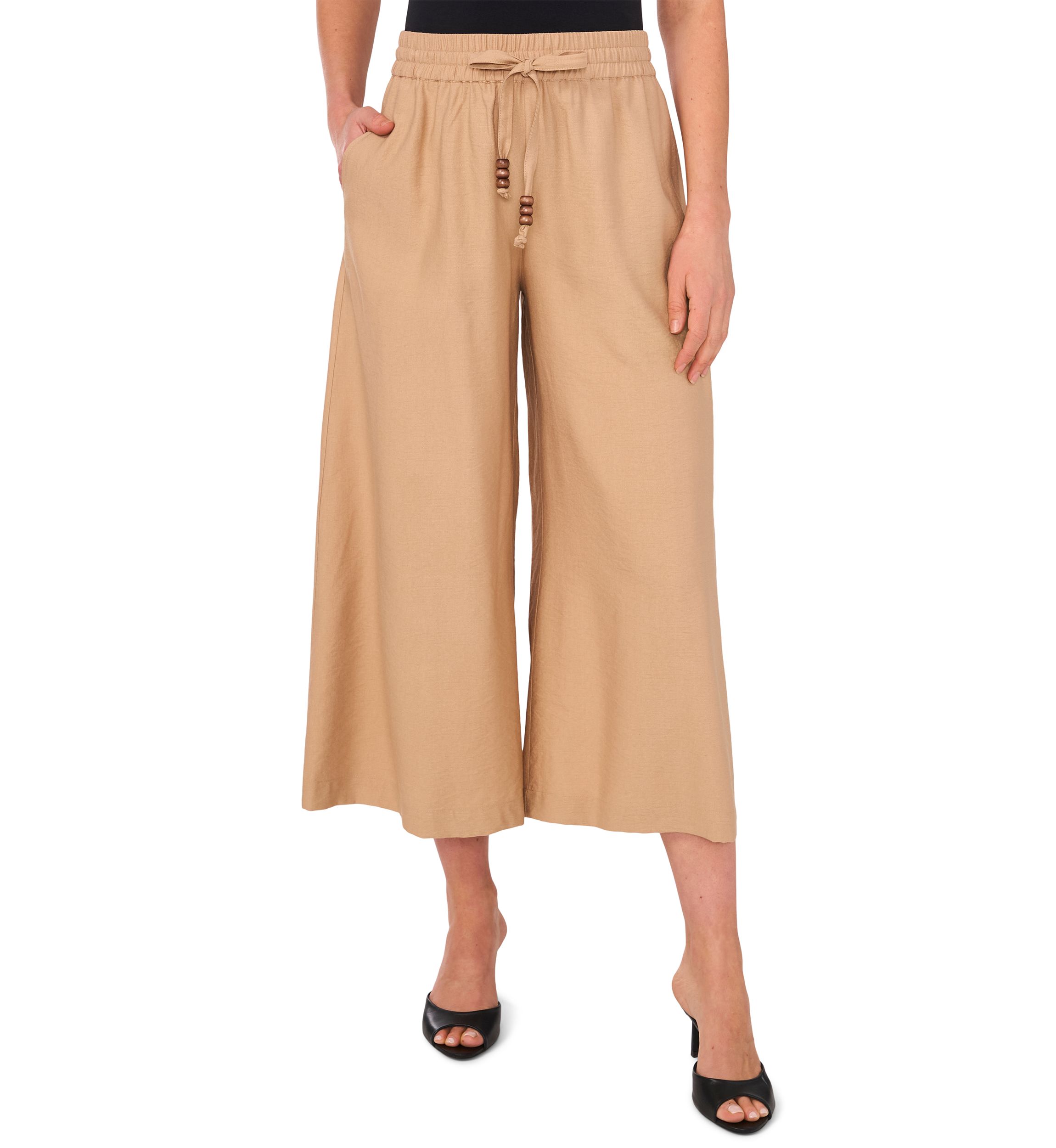 Petite Tie Waist Pants